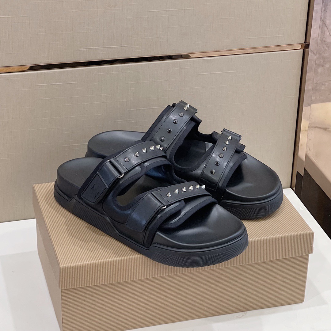 Men C*hristian L*ouboutin Top Quality slippers