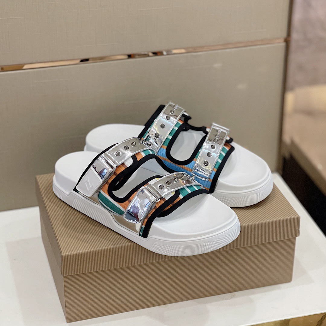 Men C*hristian L*ouboutin Top Quality slippers