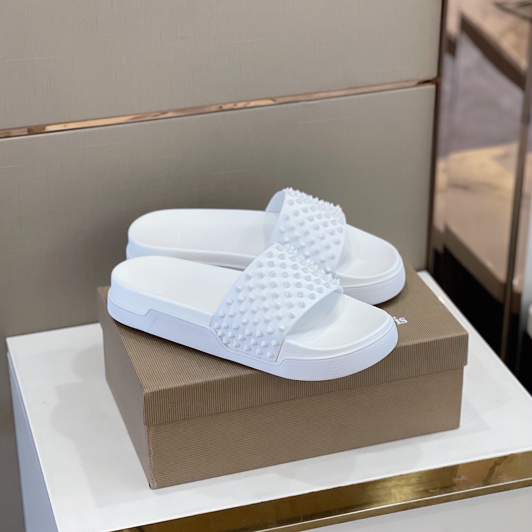 Men C*hristian L*ouboutin Top Quality slippers