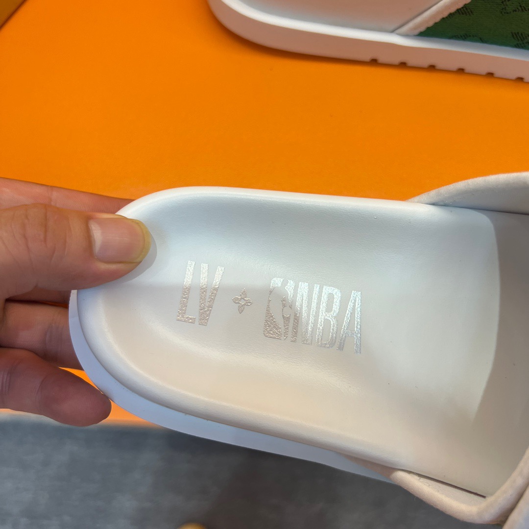 Men L*ouis V*uitton Top Slippers