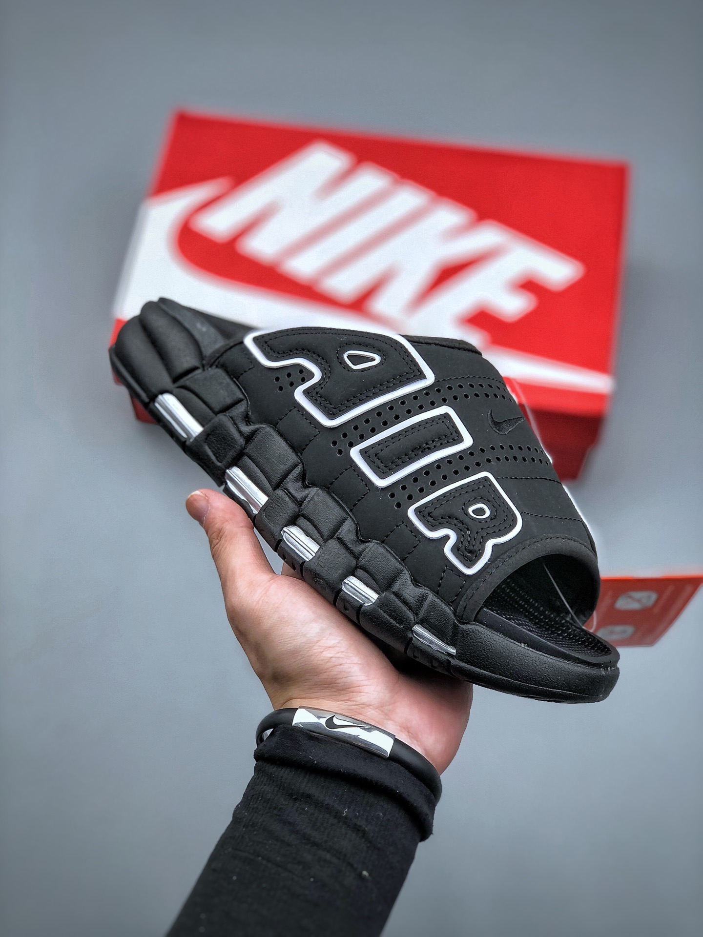 Nike air more uptempo slide Slippers