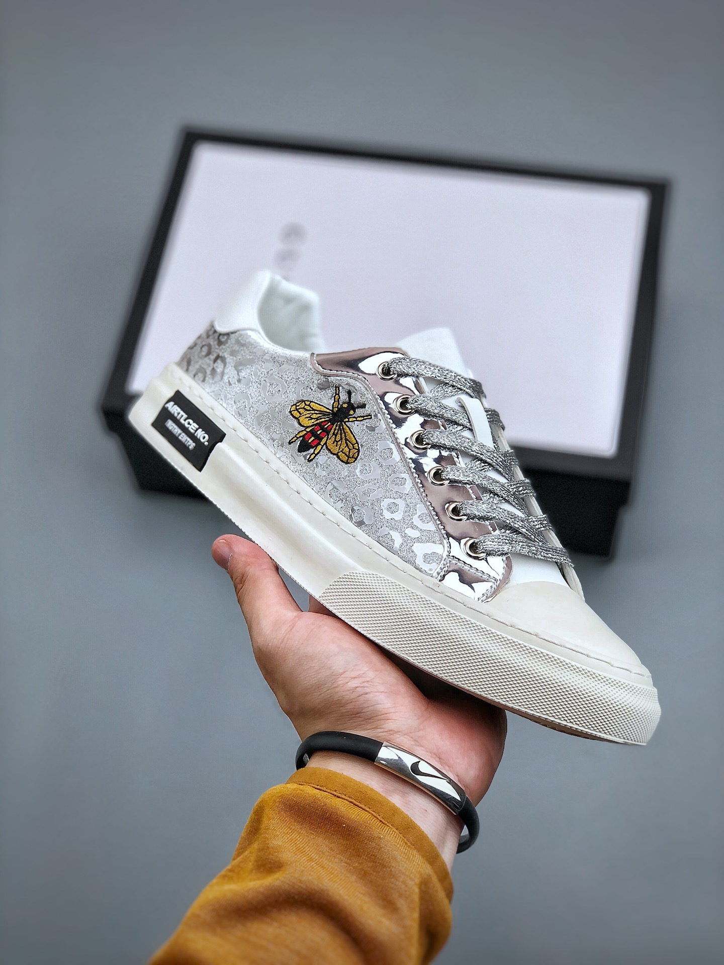 Men G*ucci Top Sneaker