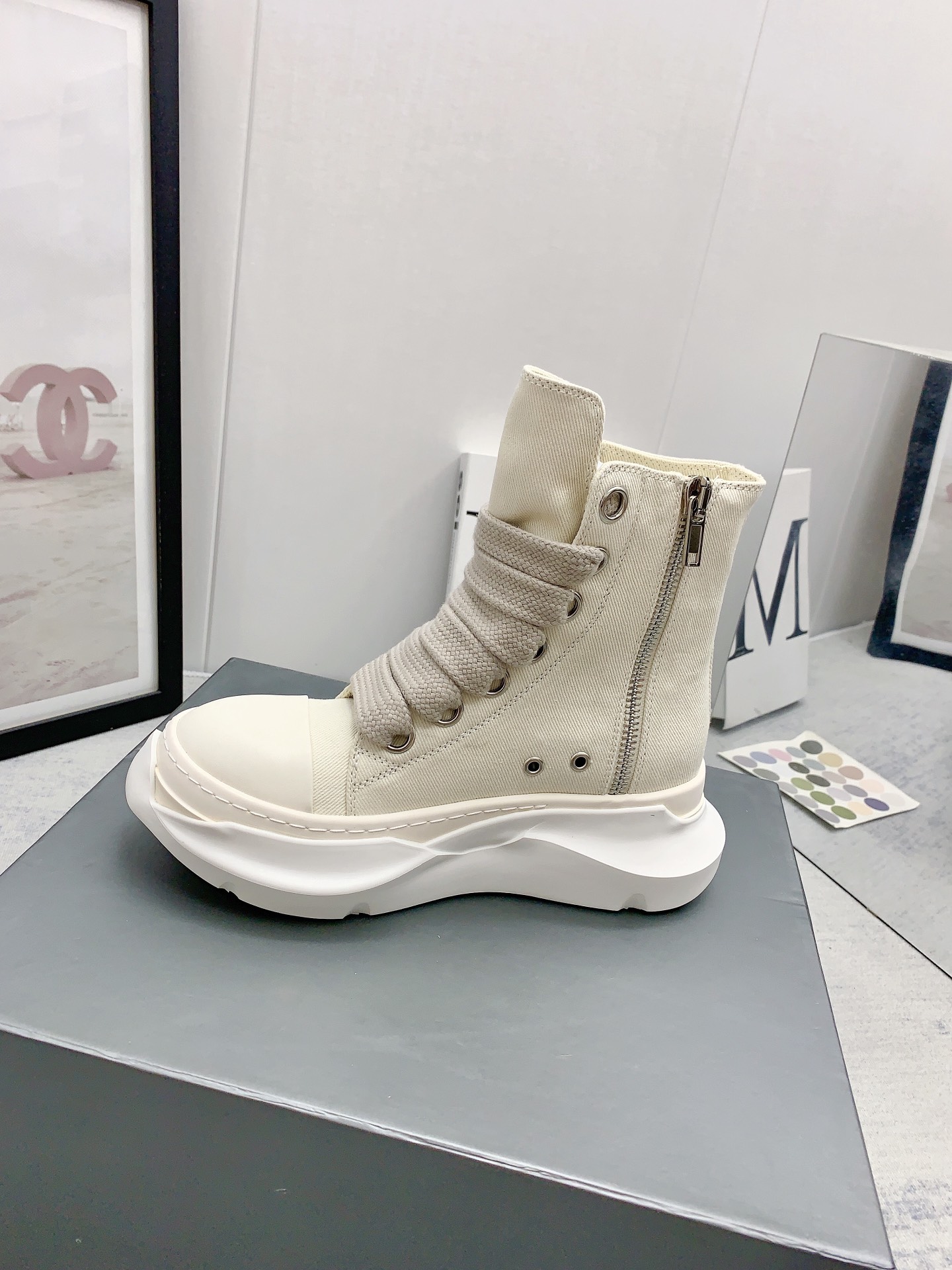 Women R*ick O*wens Top Sneaker