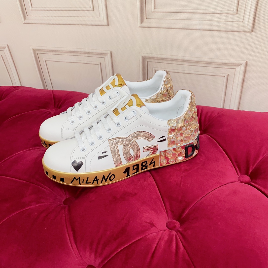 Men Women D*G Top Sneakers