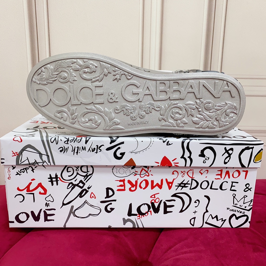 Men Women D*G Top Sneakers