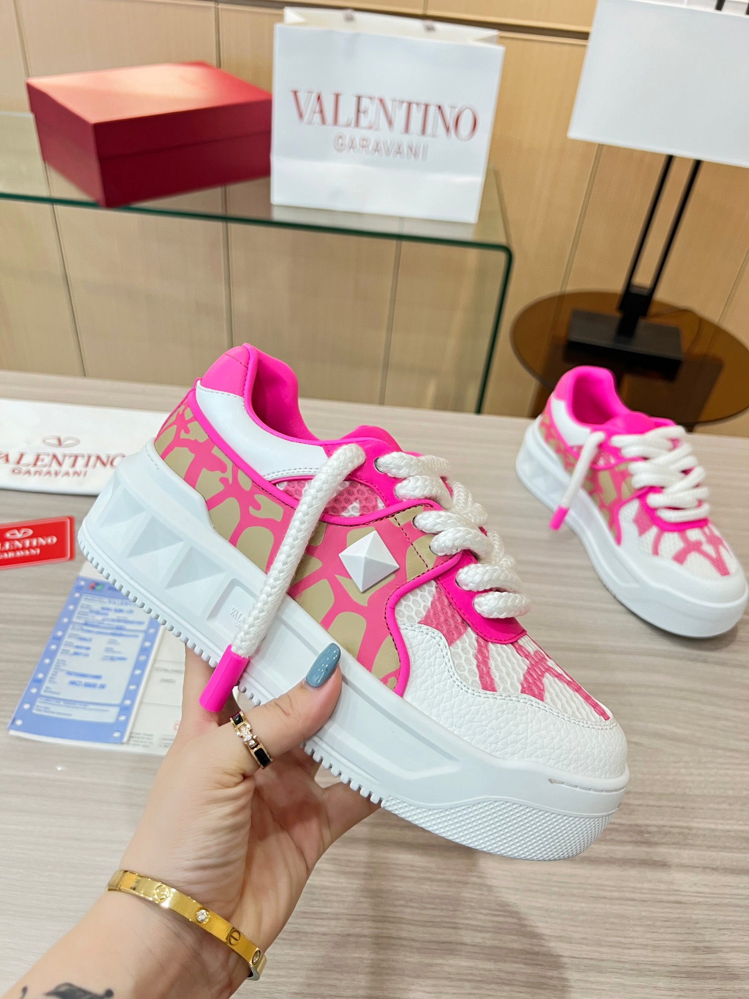 Women Men V*alentino Sneakers Maikesneakers