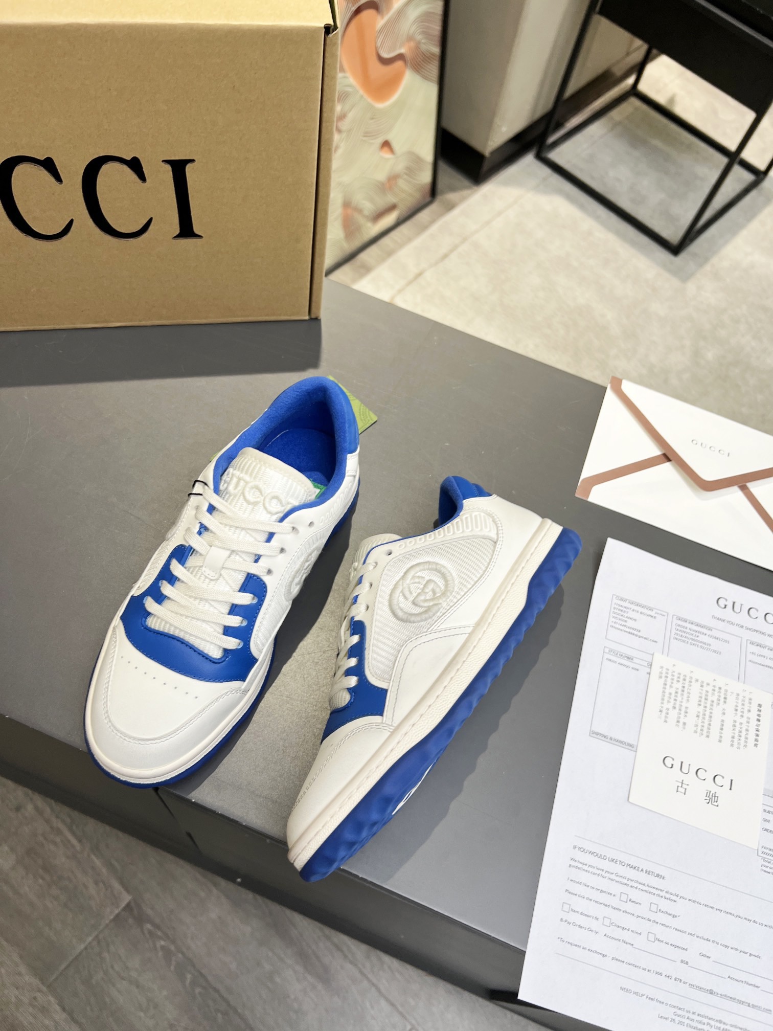 Men Women G*ucci Top Sneaker