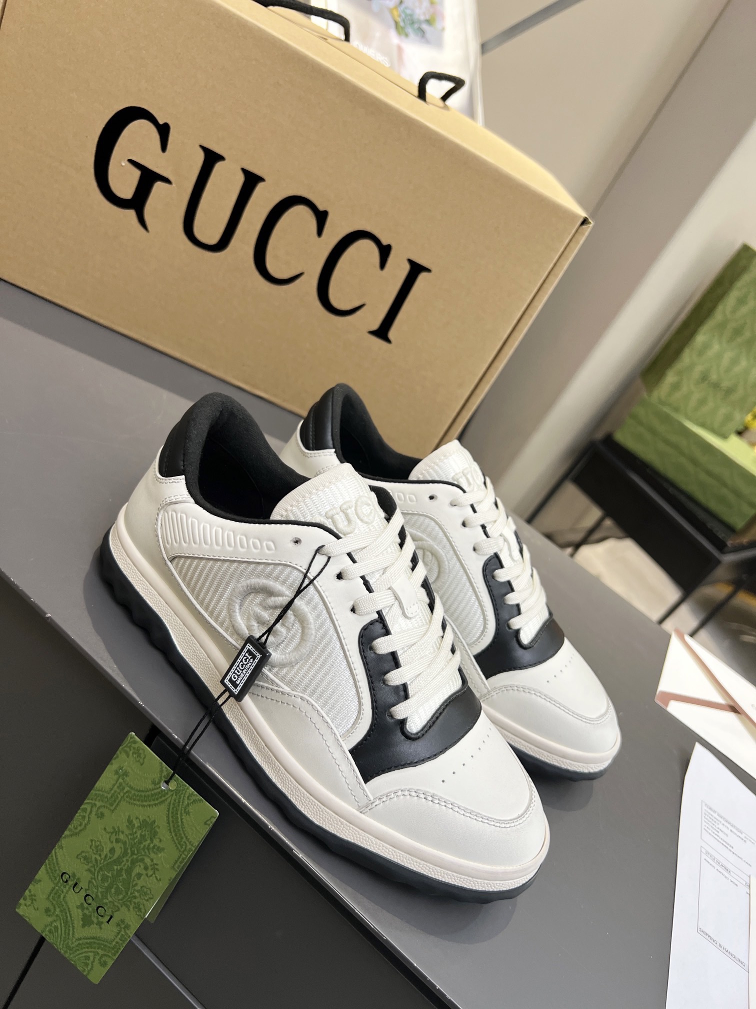 Men Women G*ucci Top Sneaker