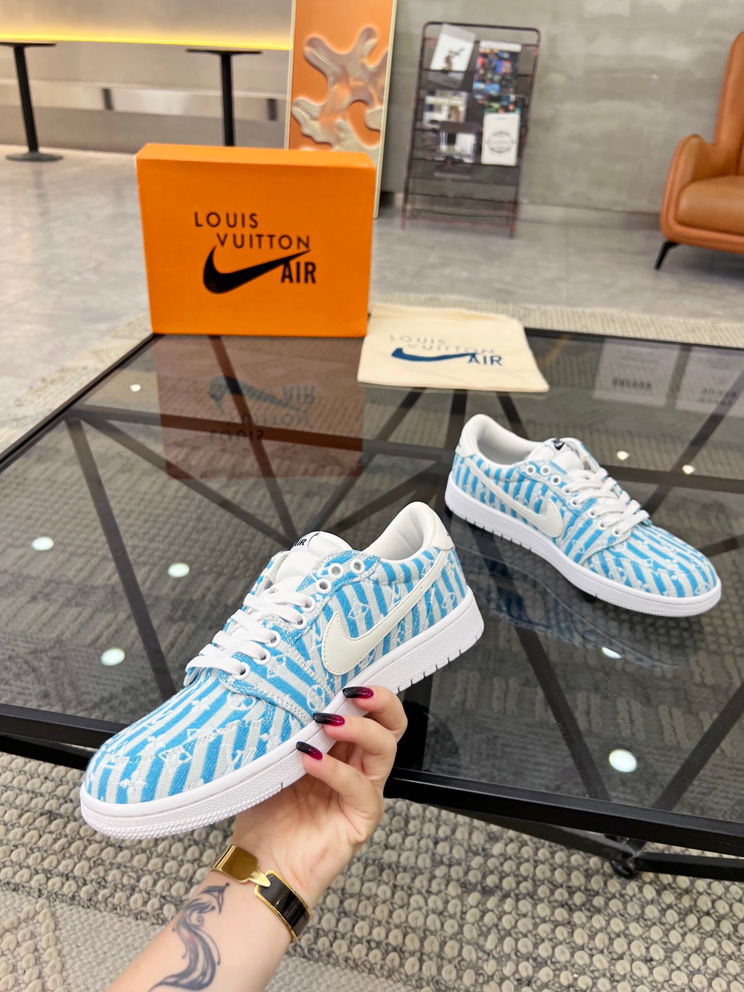 Men L*ouis V*uitton x NIKE Sneakers Maikesneakers