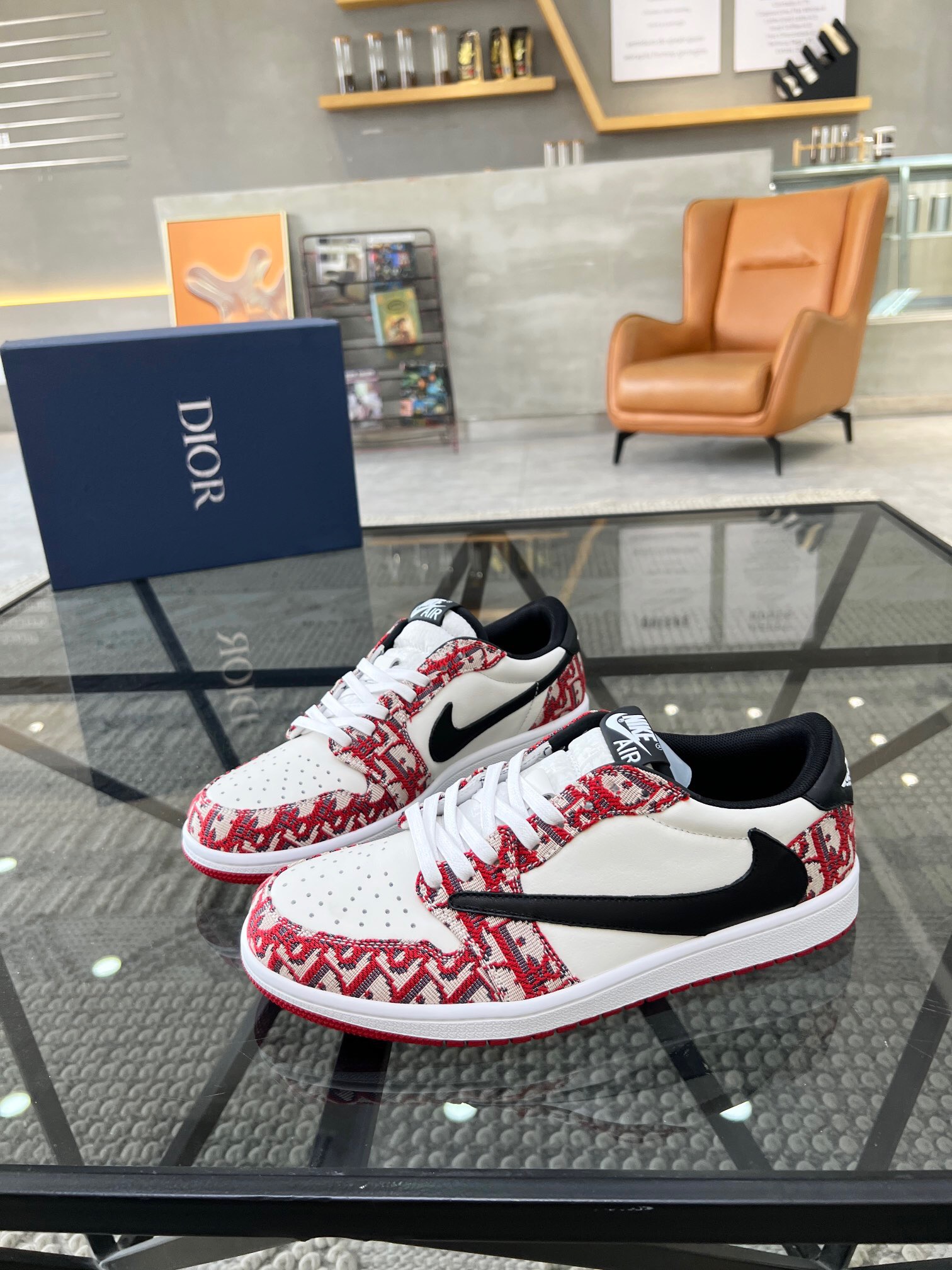 Men D*ior Top Sneakers