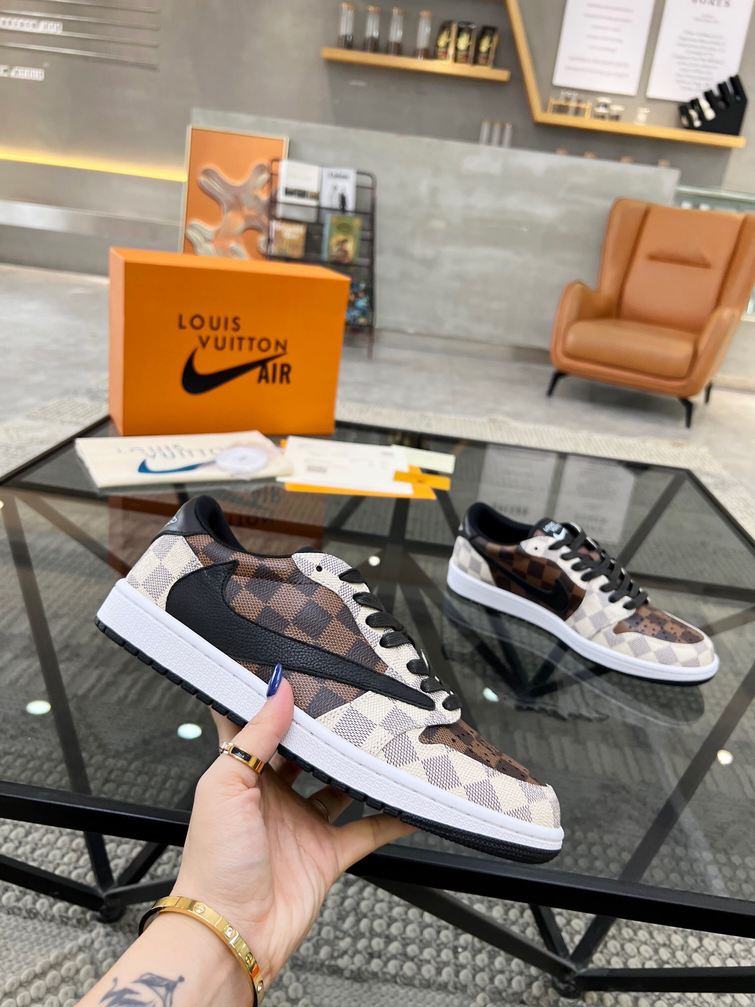 Men L*ouis V*uitton x NIKE Sneakers Maikesneakers