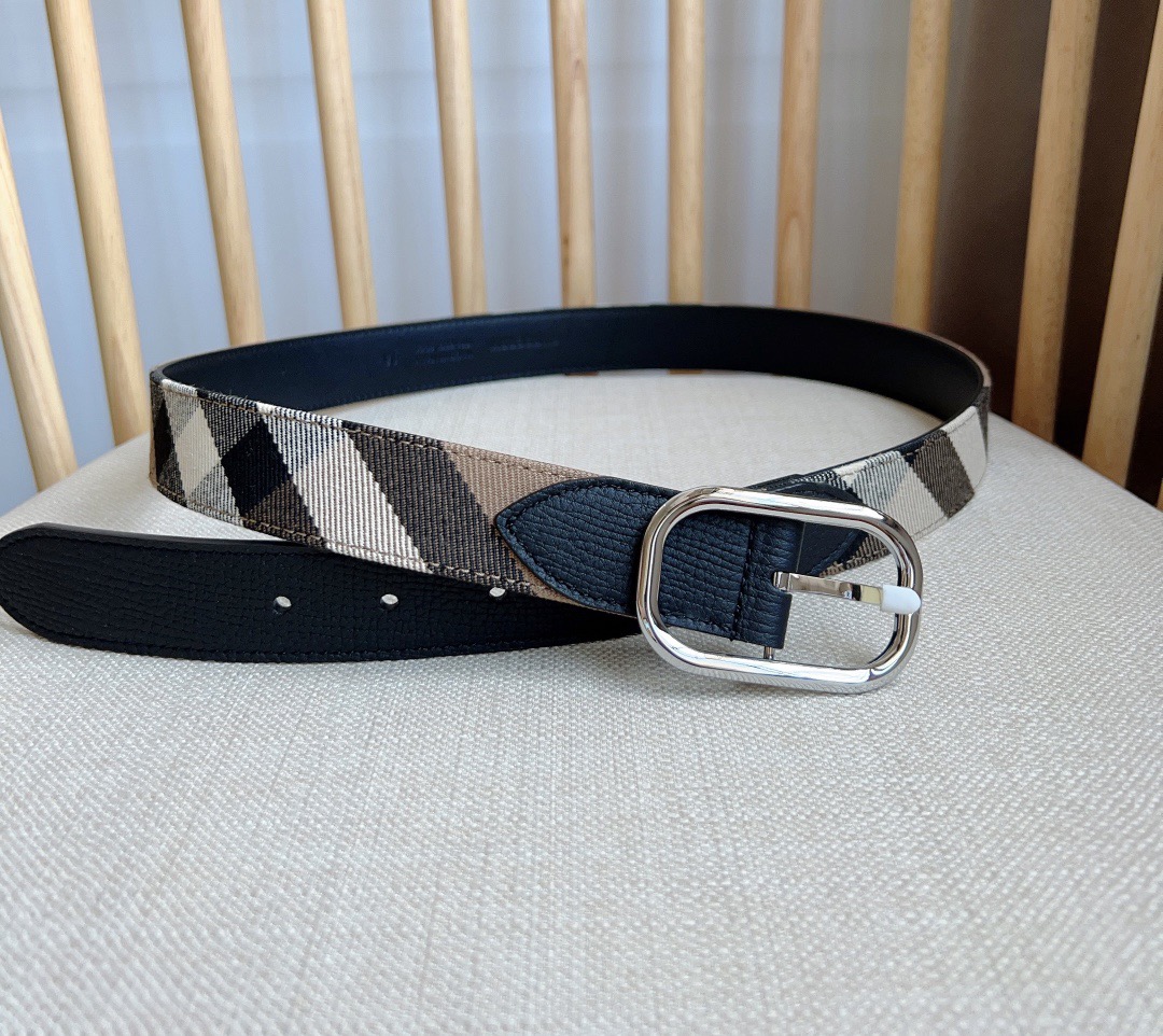 B.urberrry Belts Top Quality 30MM