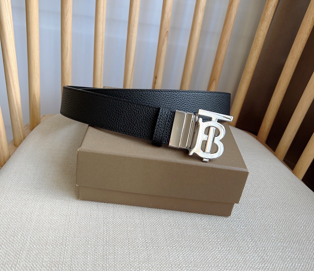 B.urberrry Belts Top Quality 35MM