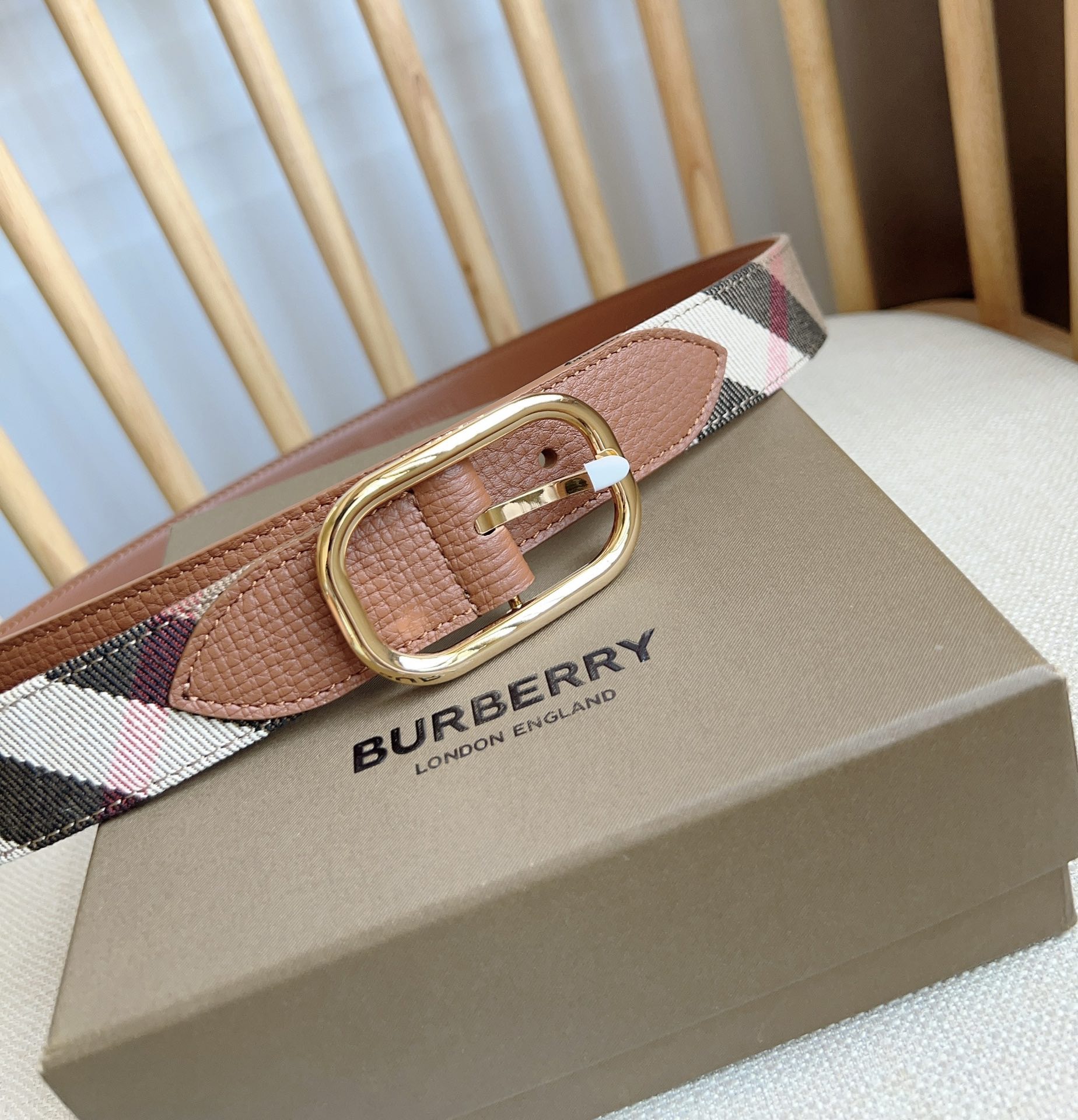 B.urberrry Belts Top Quality 30MM
