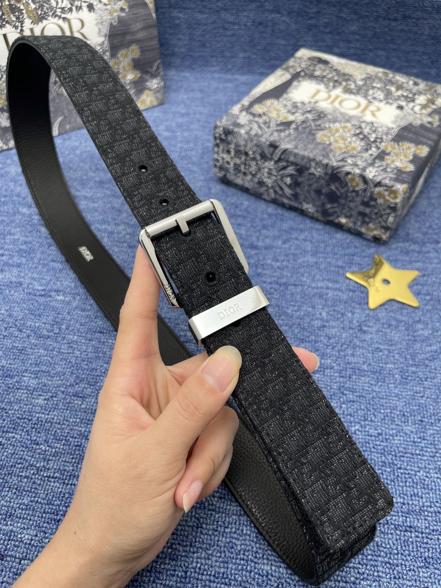D*ior Belts Top Quality 35MM