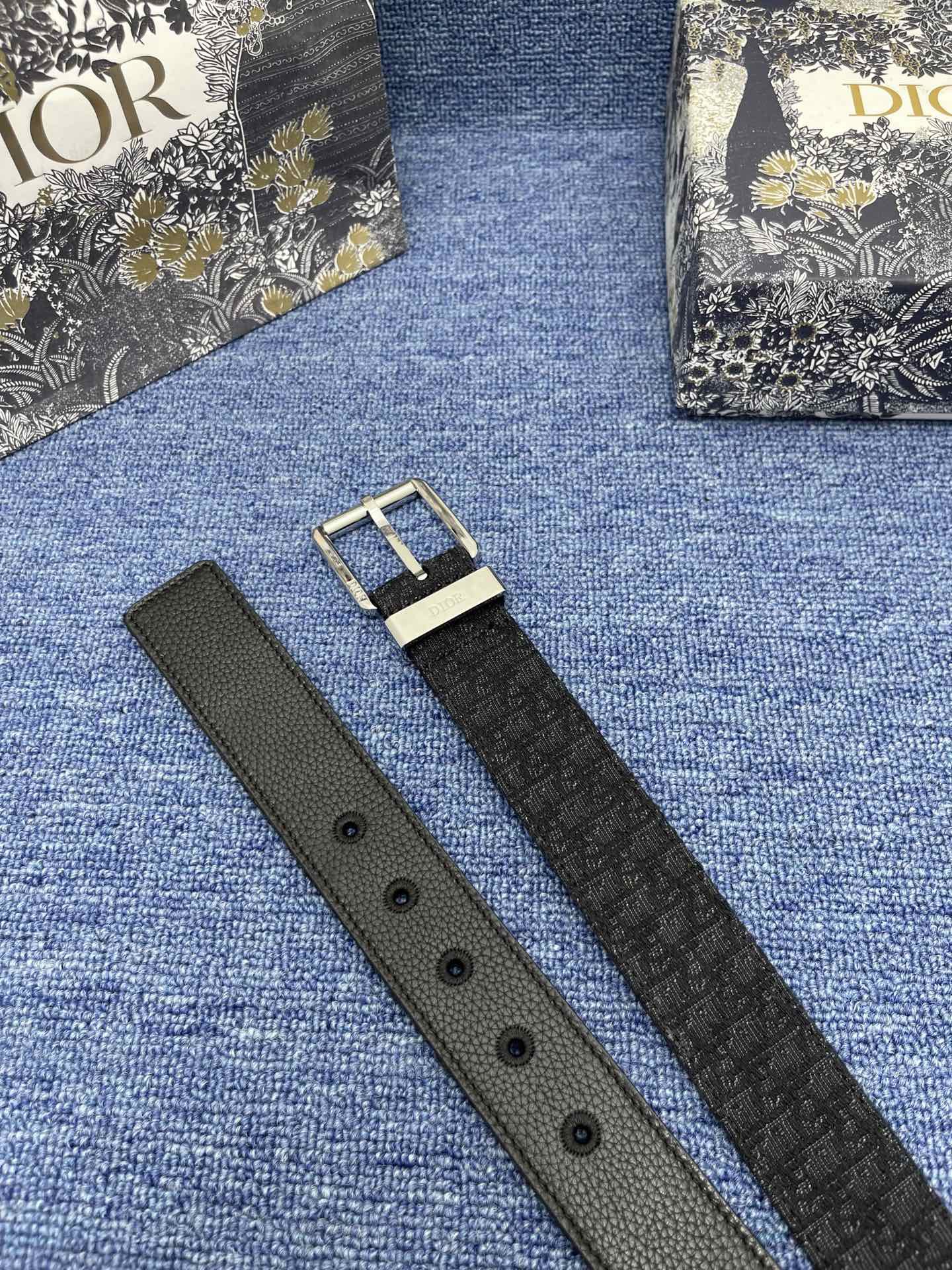 D*ior Belts Top Quality 35MM