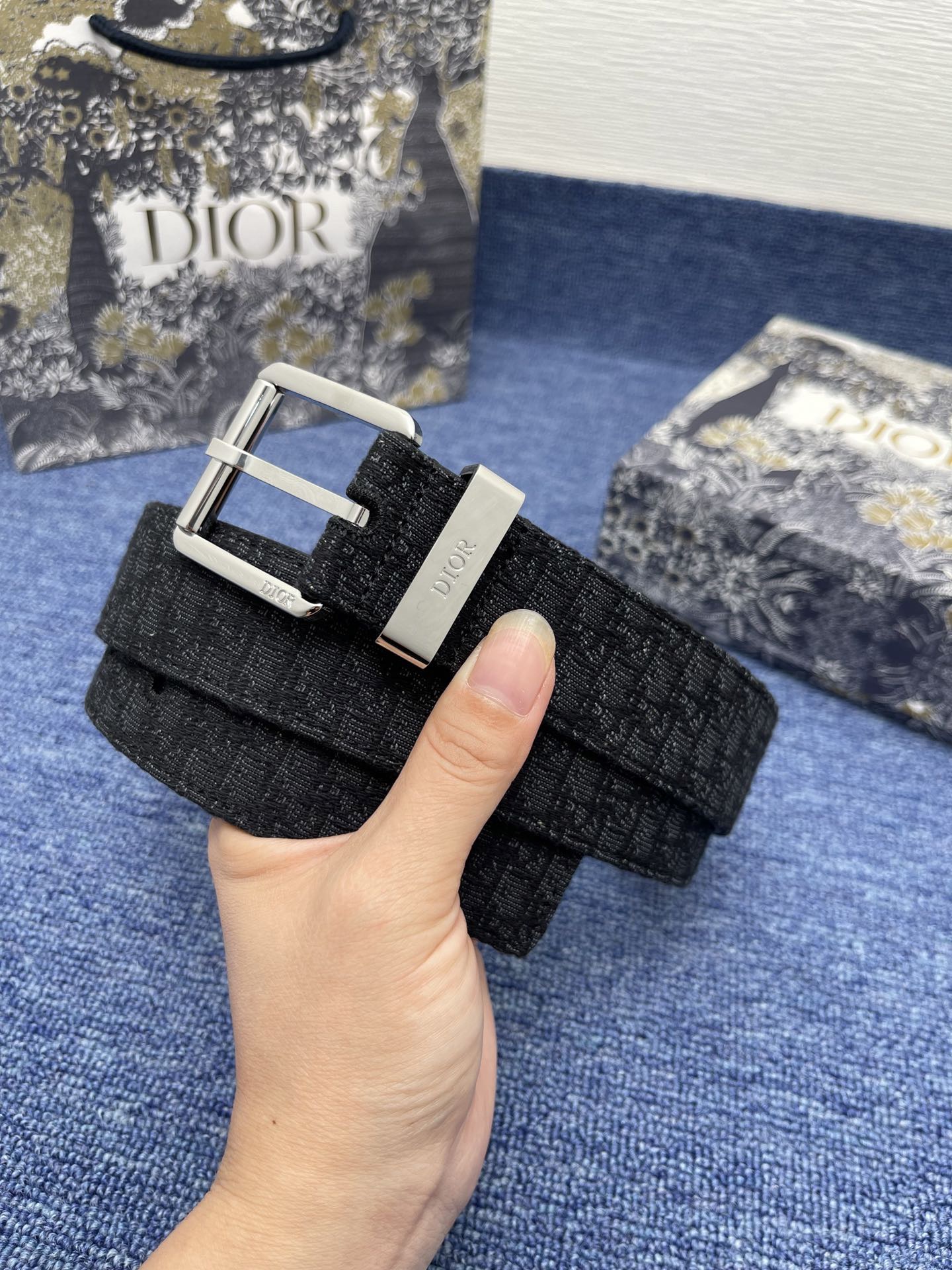 D*ior Belts Top Quality 35MM