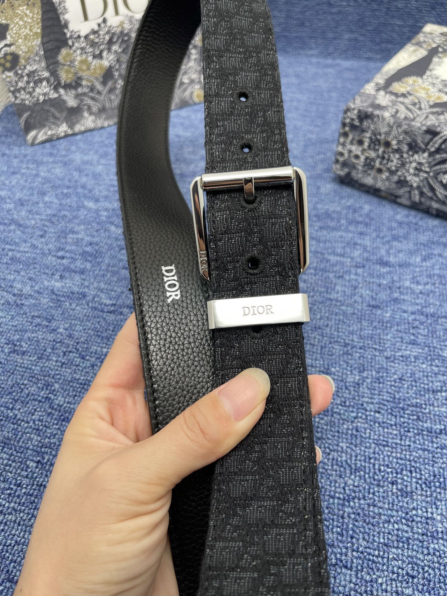 D*ior Belts Top Quality 35MM