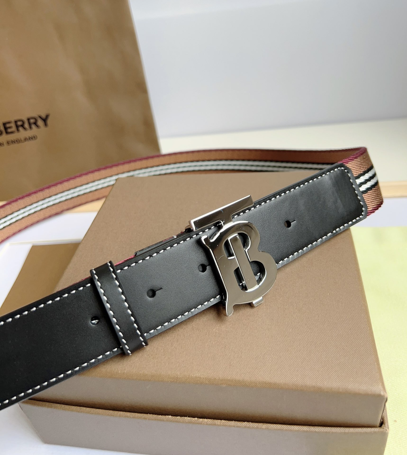 B.urberrry Belts Top Quality 35MM