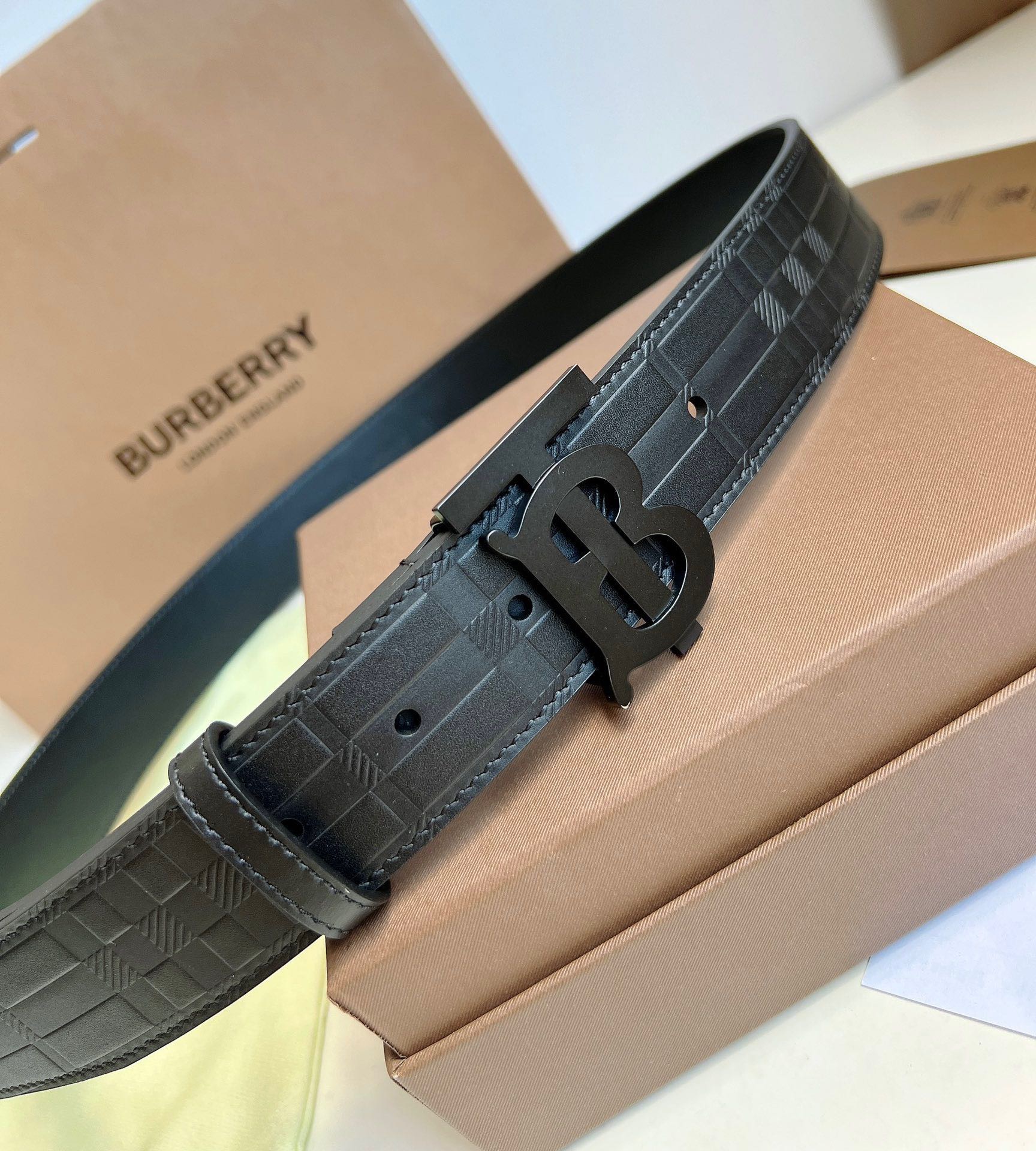B.urberrry Belts Top Quality 35MM