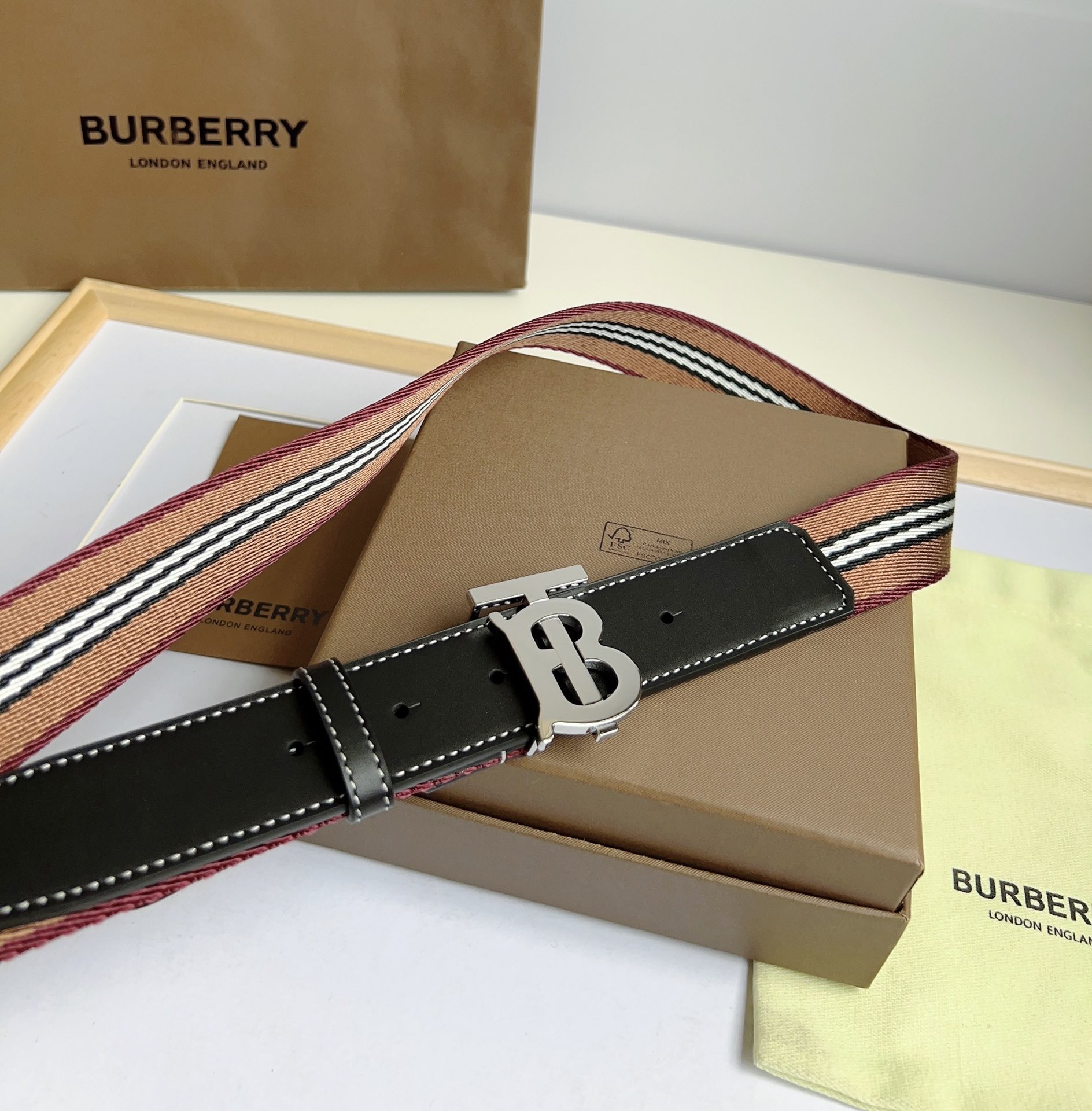 B.urberrry Belts Top Quality 35MM