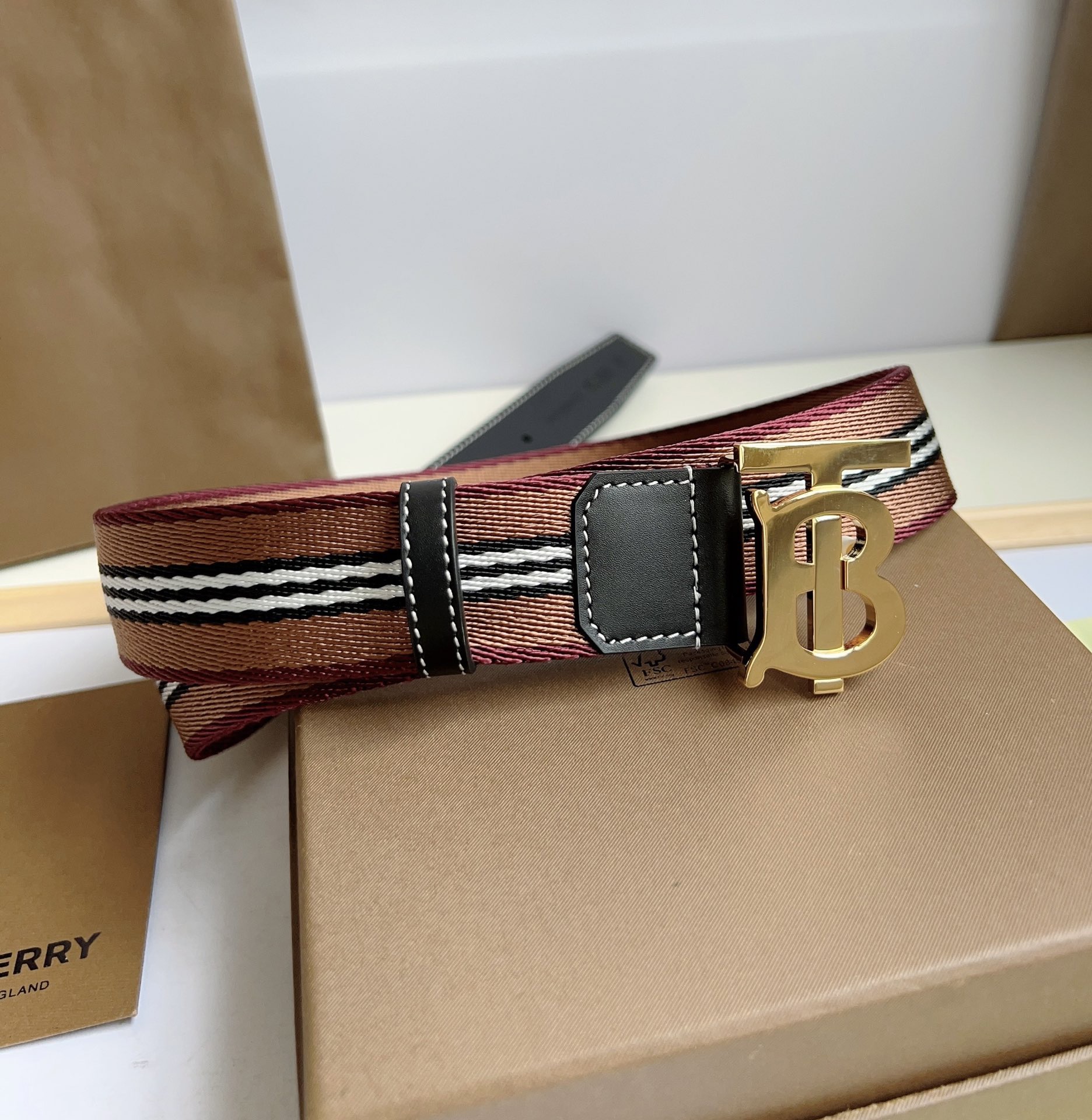 B.urberrry Belts Top Quality 35MM