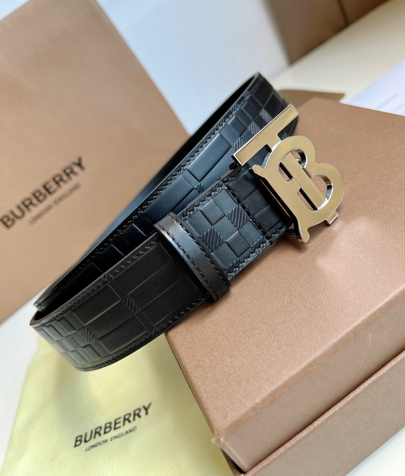 B.urberrry Belts Top Quality 35MM
