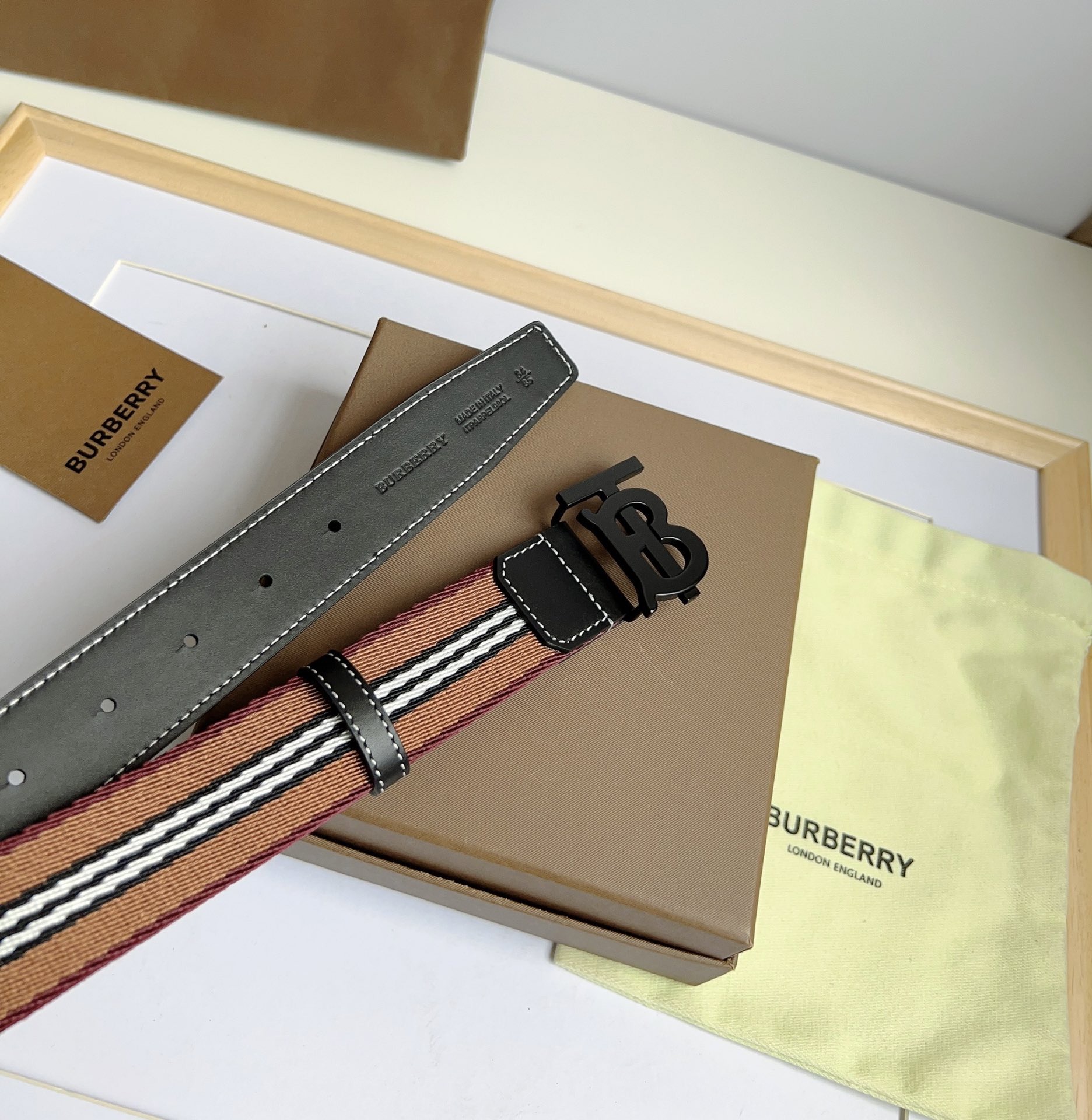 B.urberrry Belts Top Quality 35MM