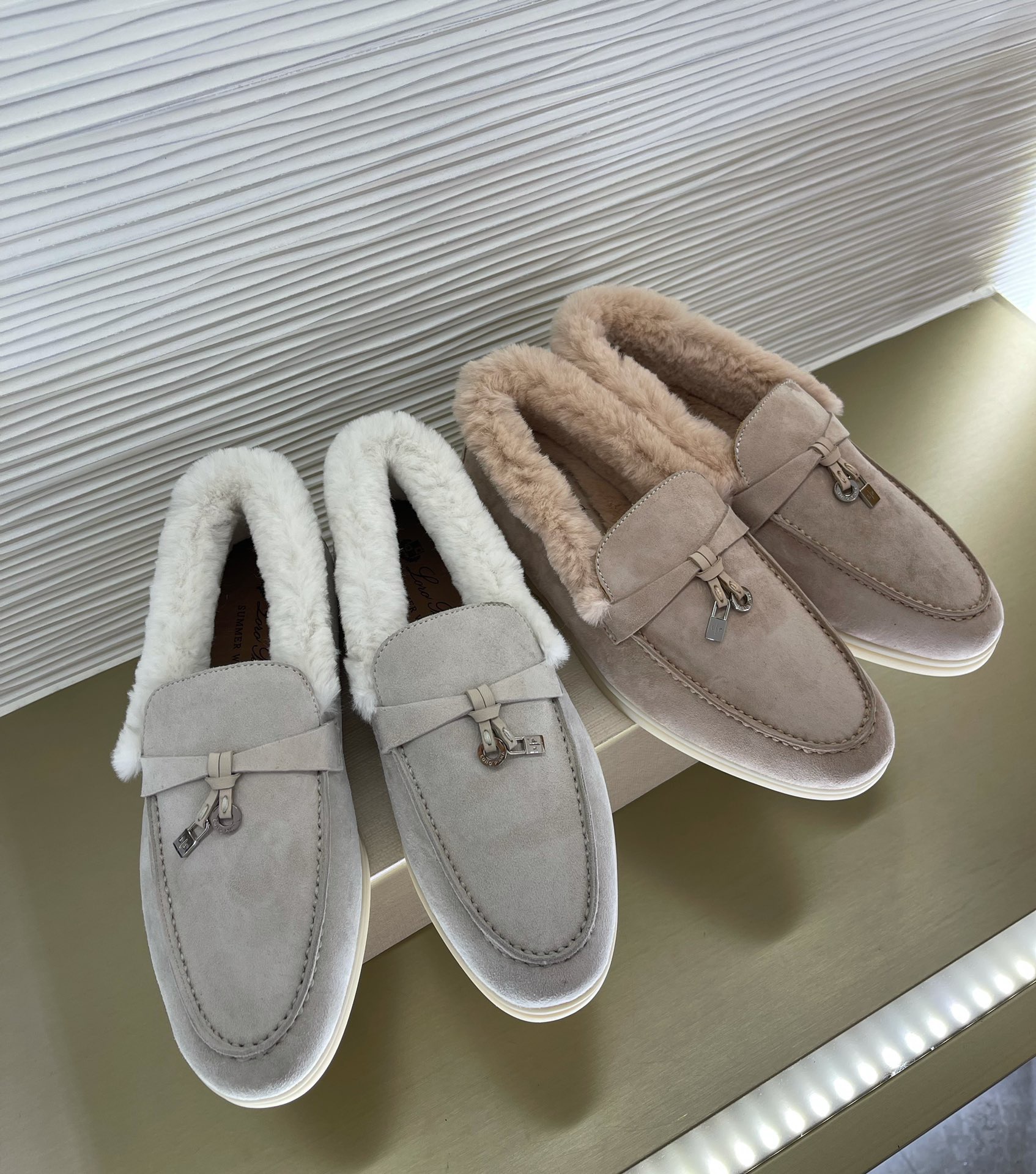 Women L*oro P*iana Top Loafer （）