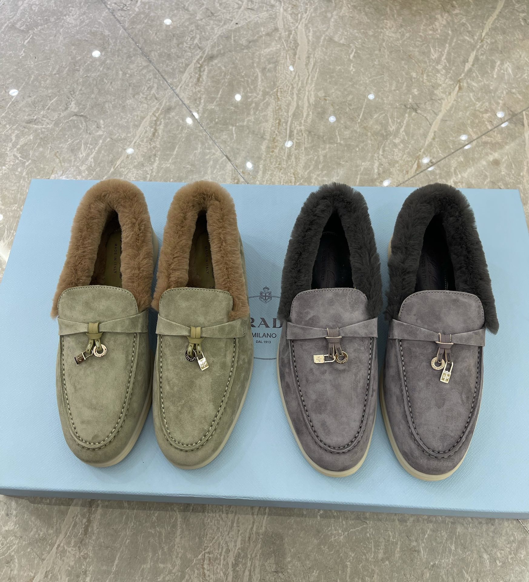 Women L*oro P*iana Top Loafer （）