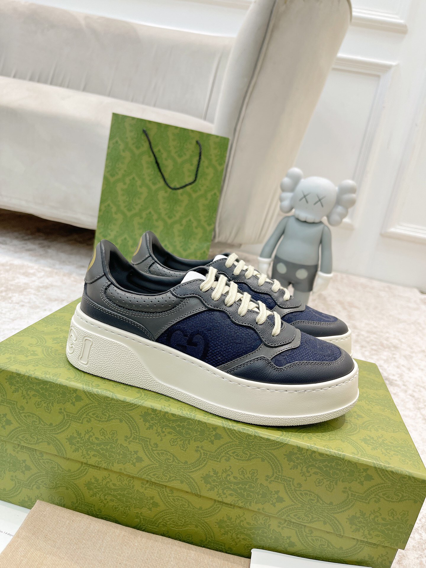 Men Women G*ucci Top Sneaker