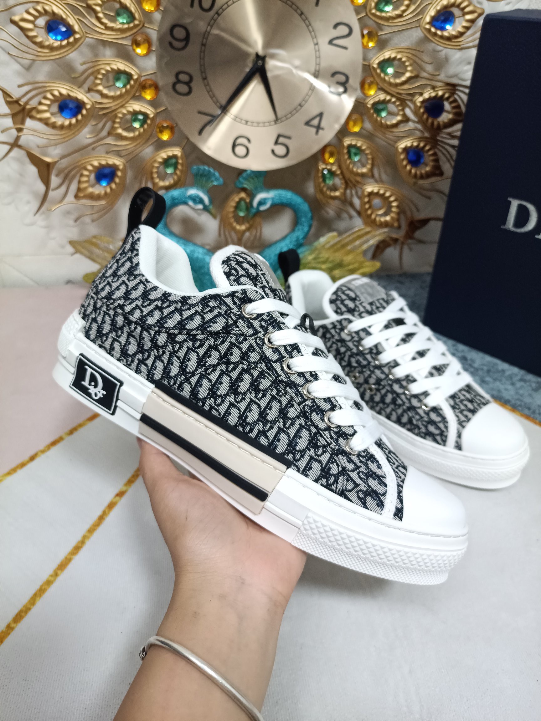 Men Women D*ior Top Sneaker