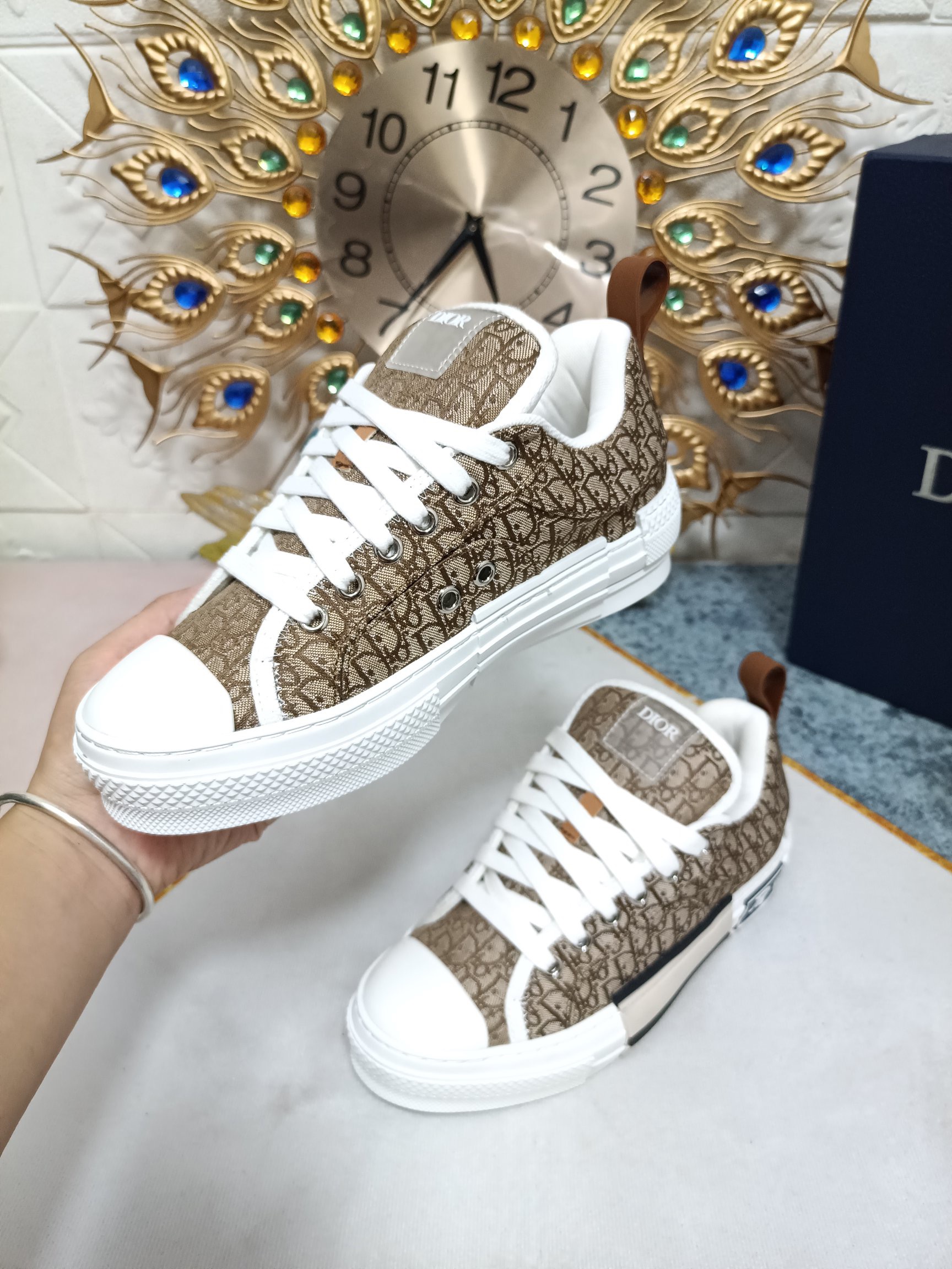 Men Women D*ior Top Sneaker