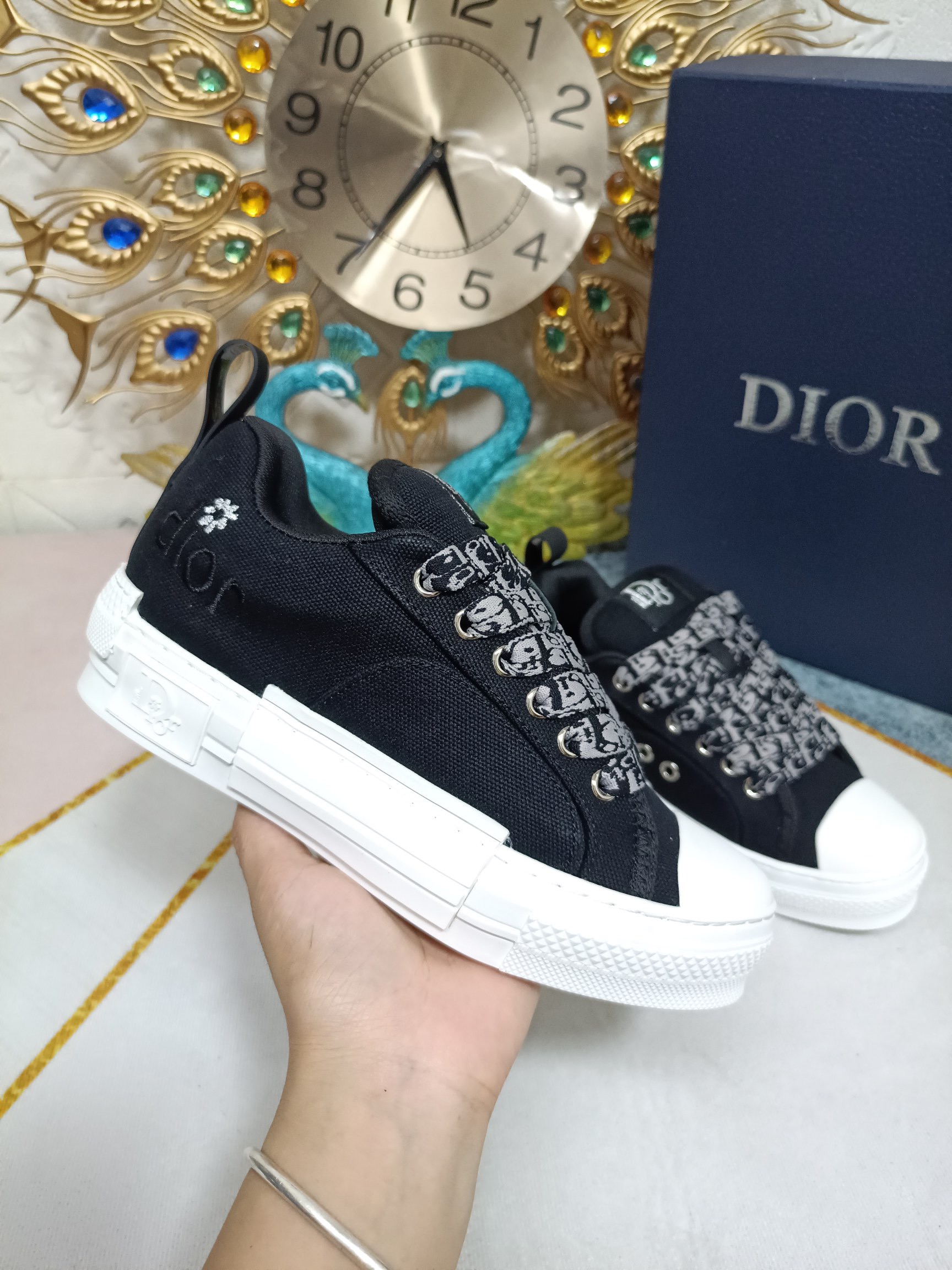 Men Women D*ior Top Sneaker
