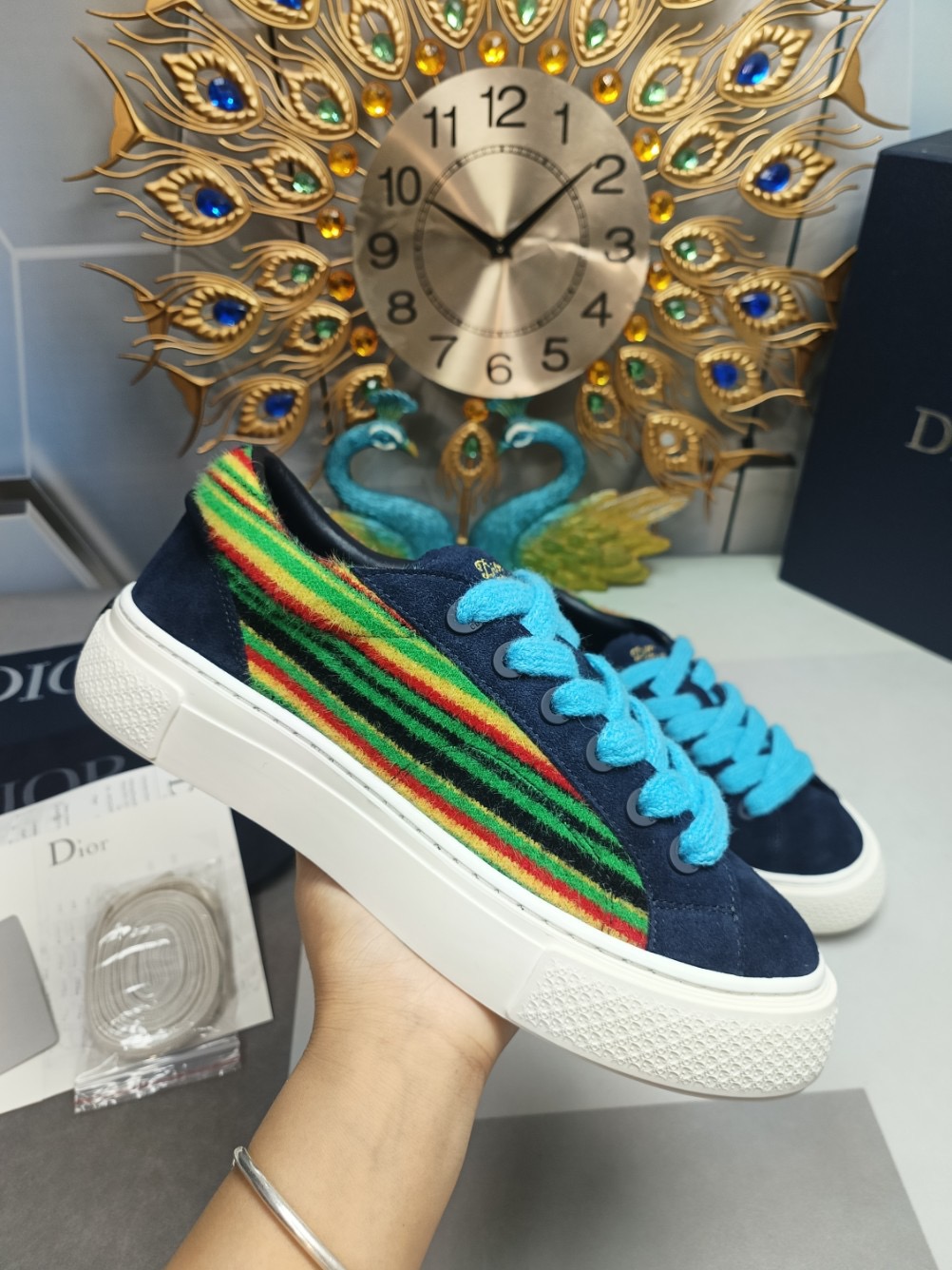 Men Women D*ior Top Sneaker