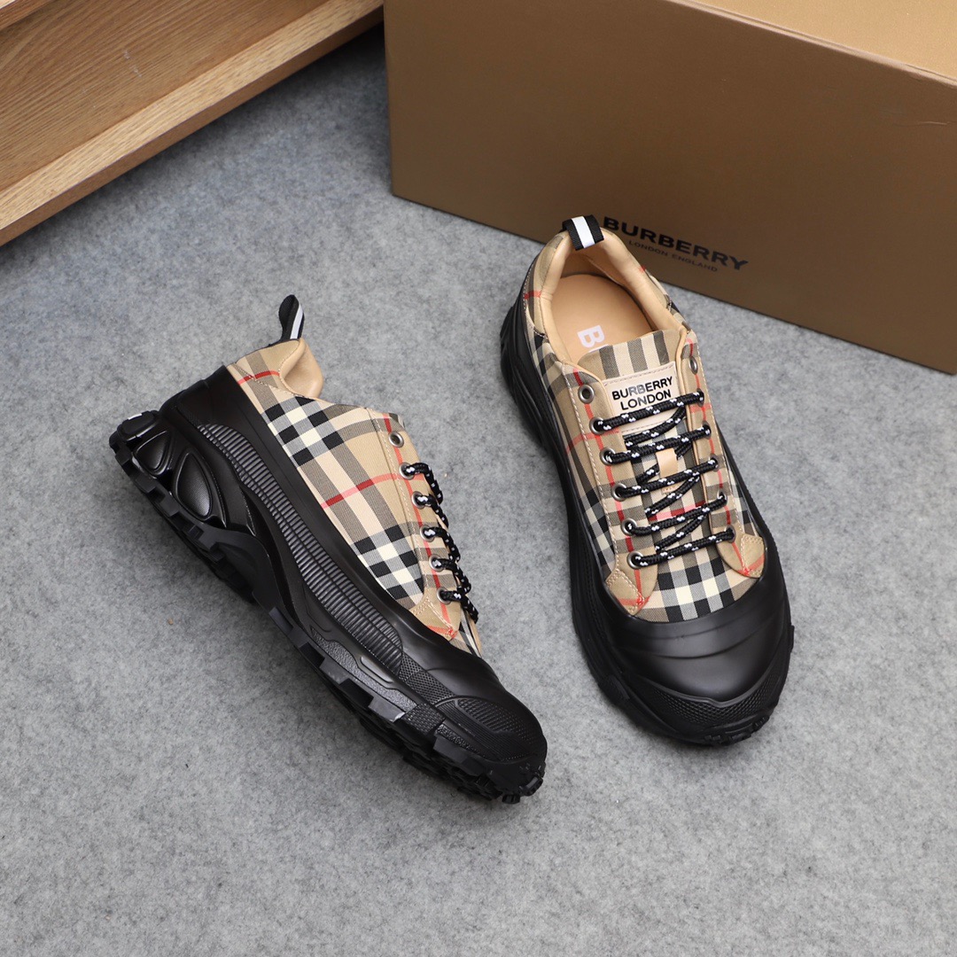 Men B*urberry Top Sneaker Maikesneakers