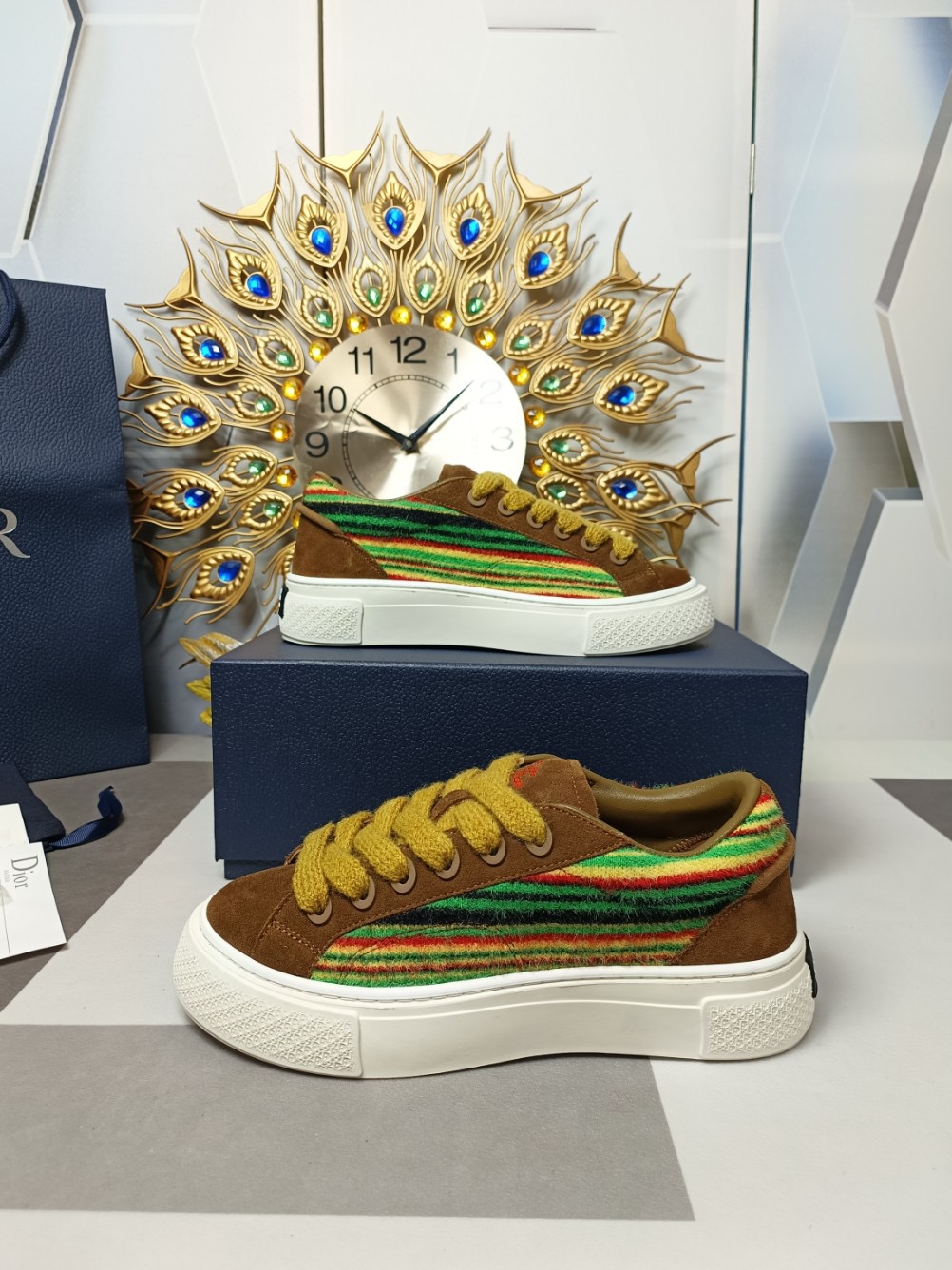 Men Women D*ior Top Sneaker