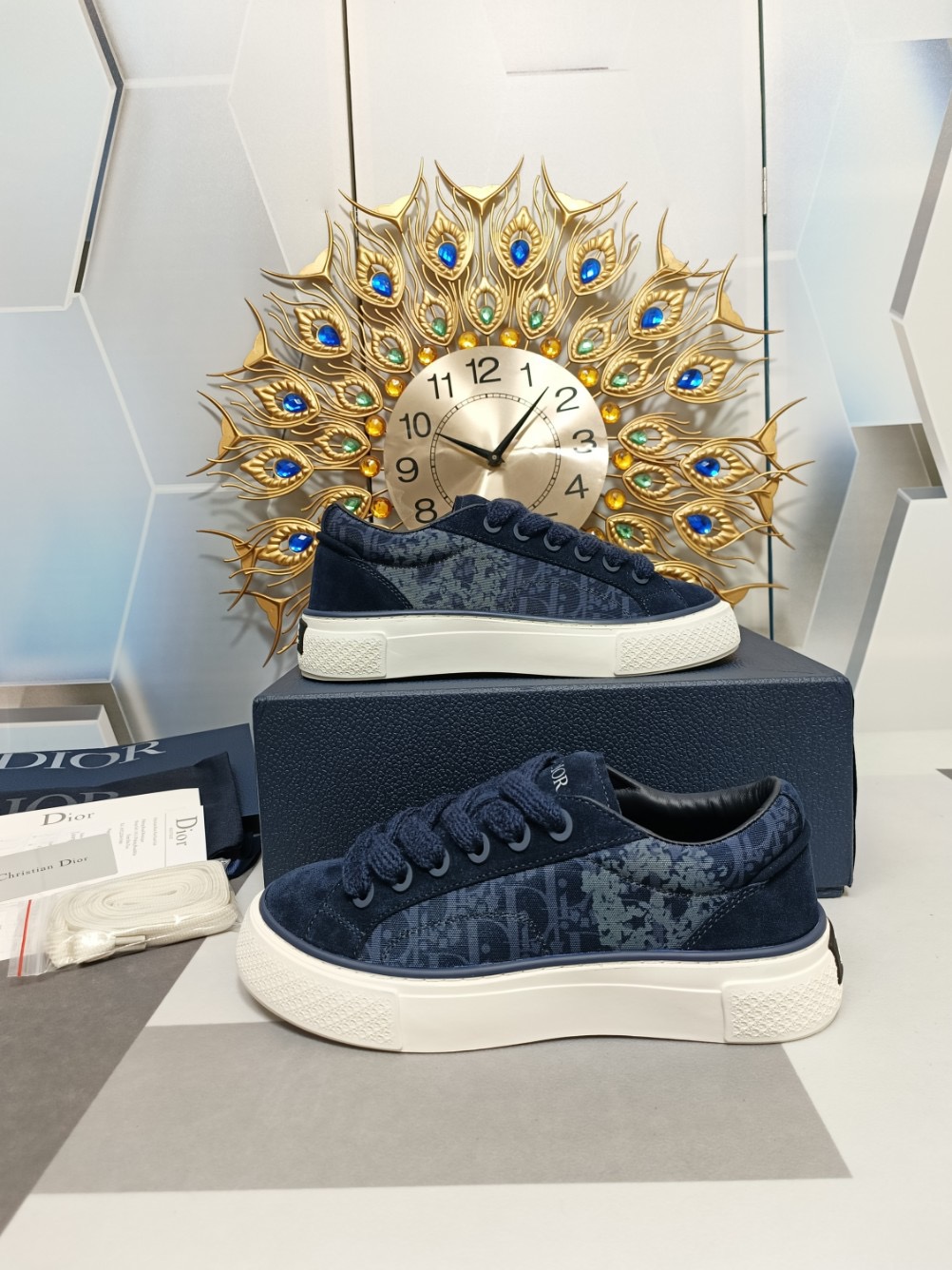 Men Women D*ior B33 Top Sneaker