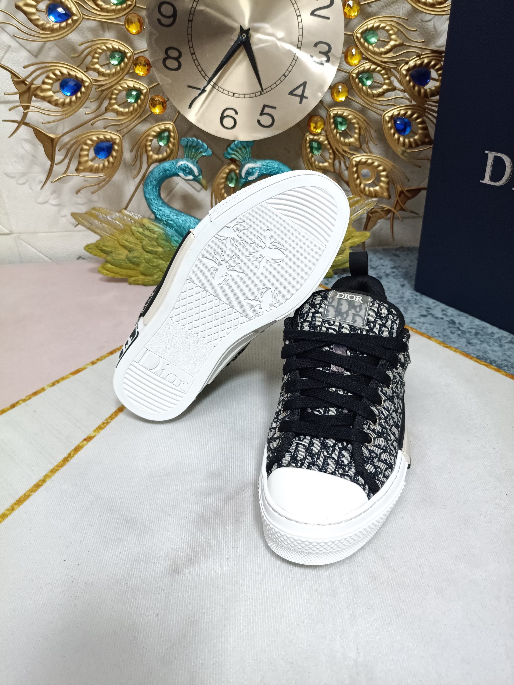 Men Women D*ior Top Sneaker