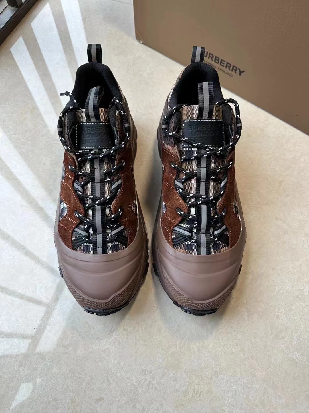 Men B*urberry Top Sneaker Maikesneakers