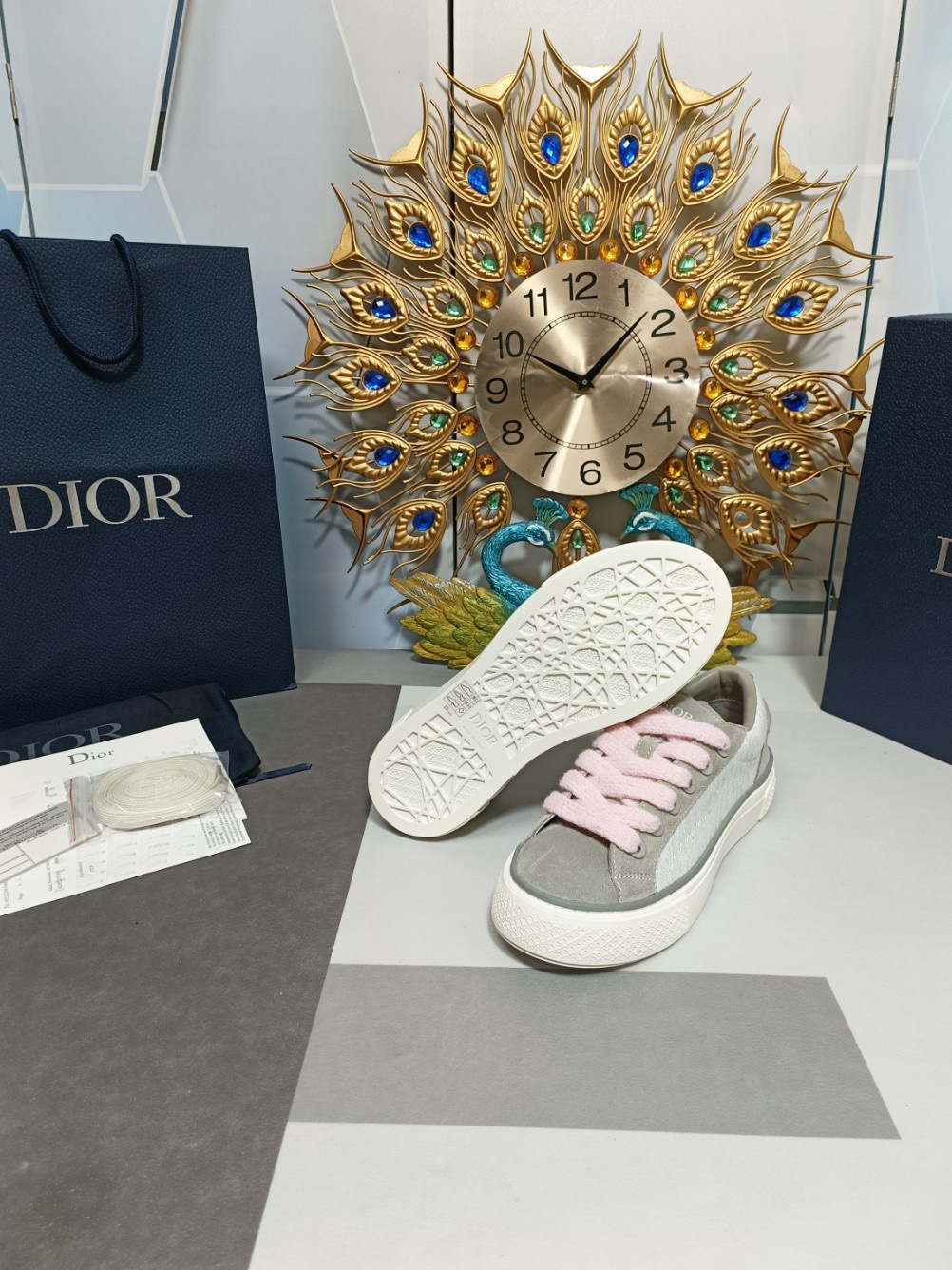 Men Women D*ior Top Sneaker