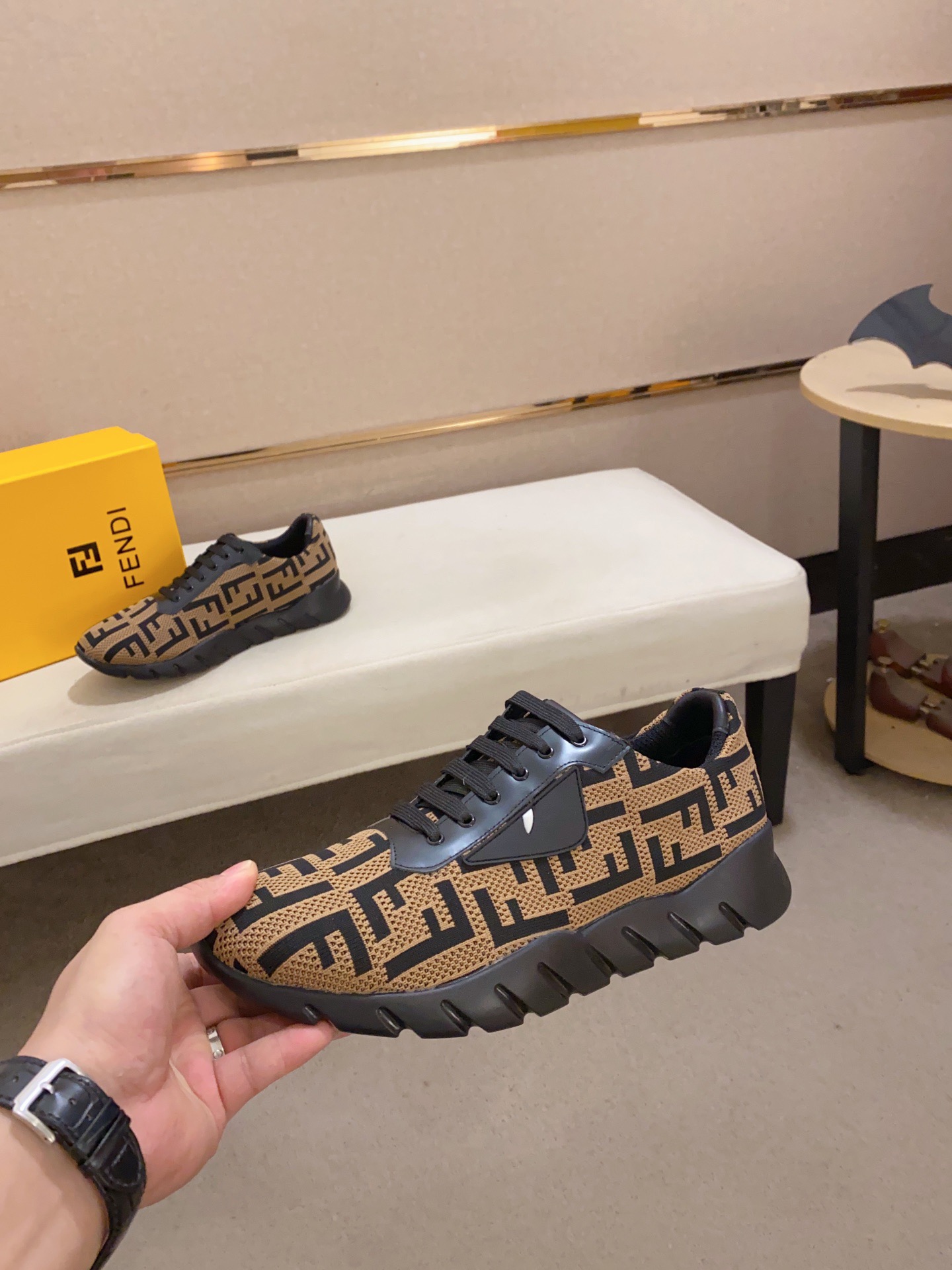 Men F*endi Top Sneaker