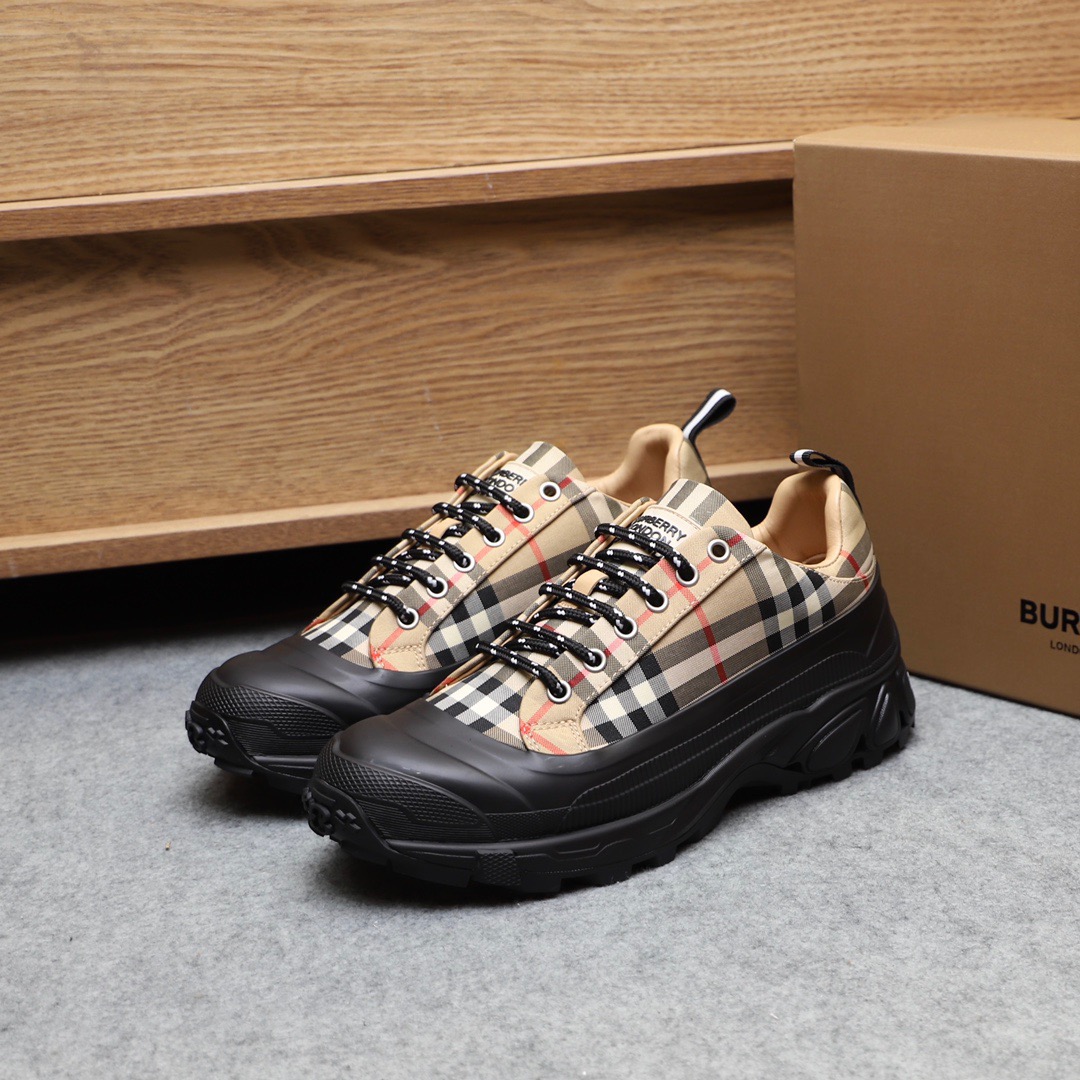Men B*urberry Top Sneaker Maikesneakers