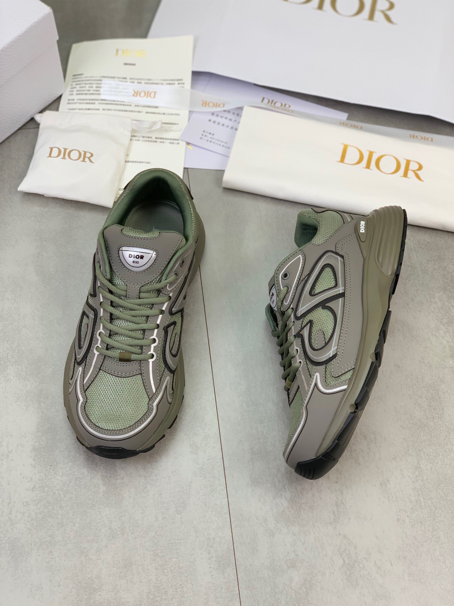 Men Women D*ior Top Sneaker