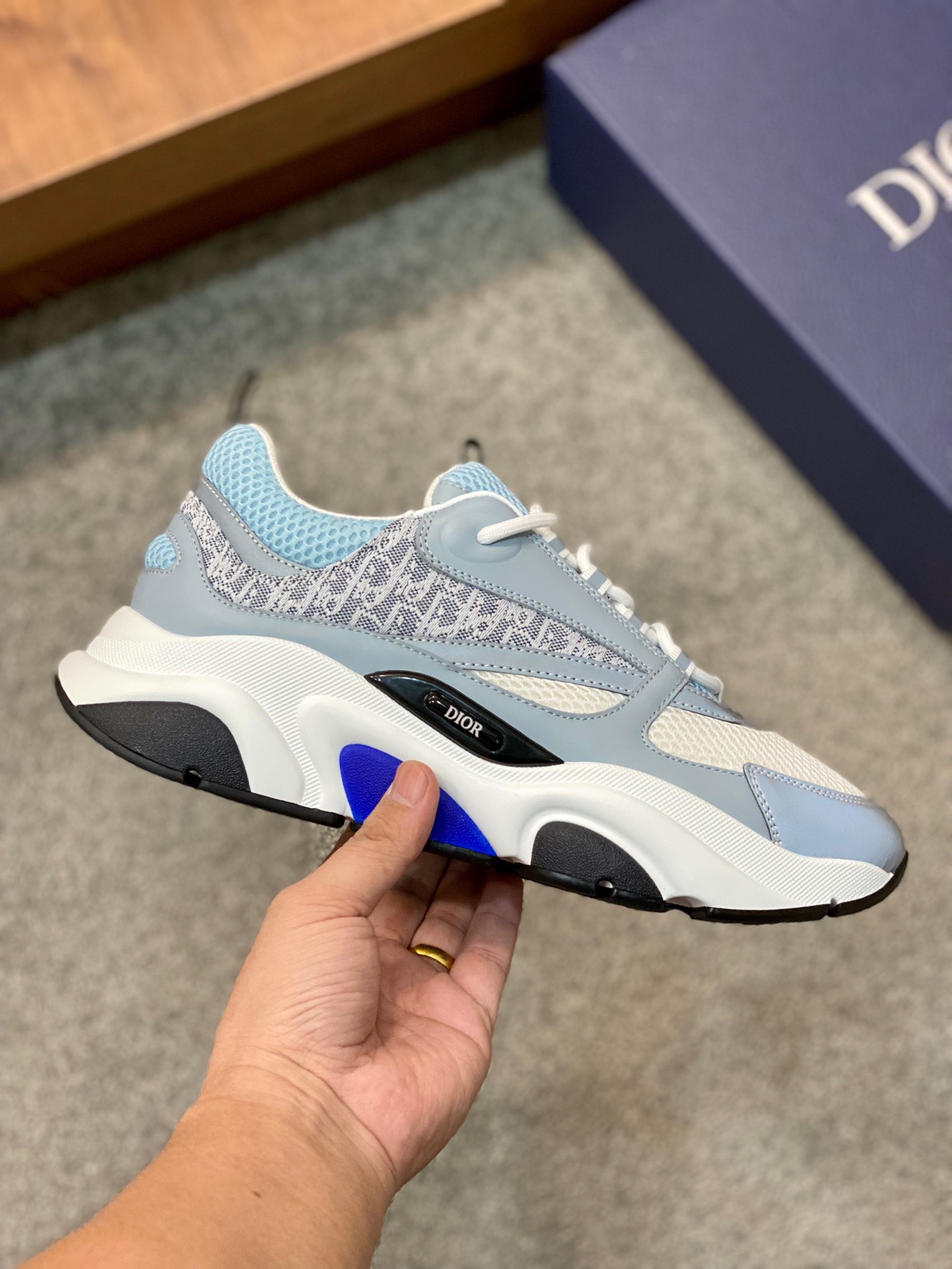 Men D*ior Top Sneaker