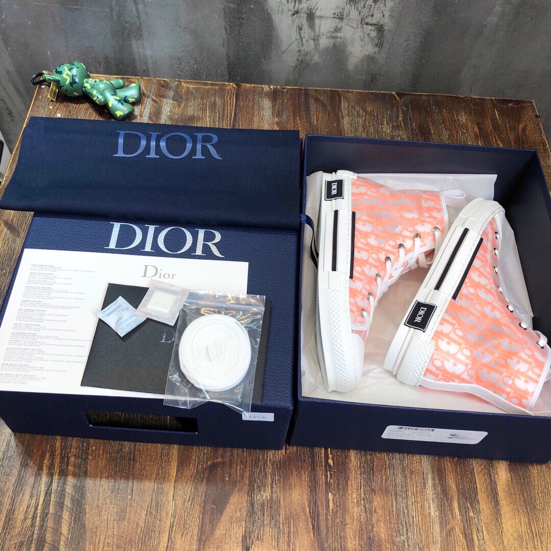 Men Women D*ior Top Sneaker