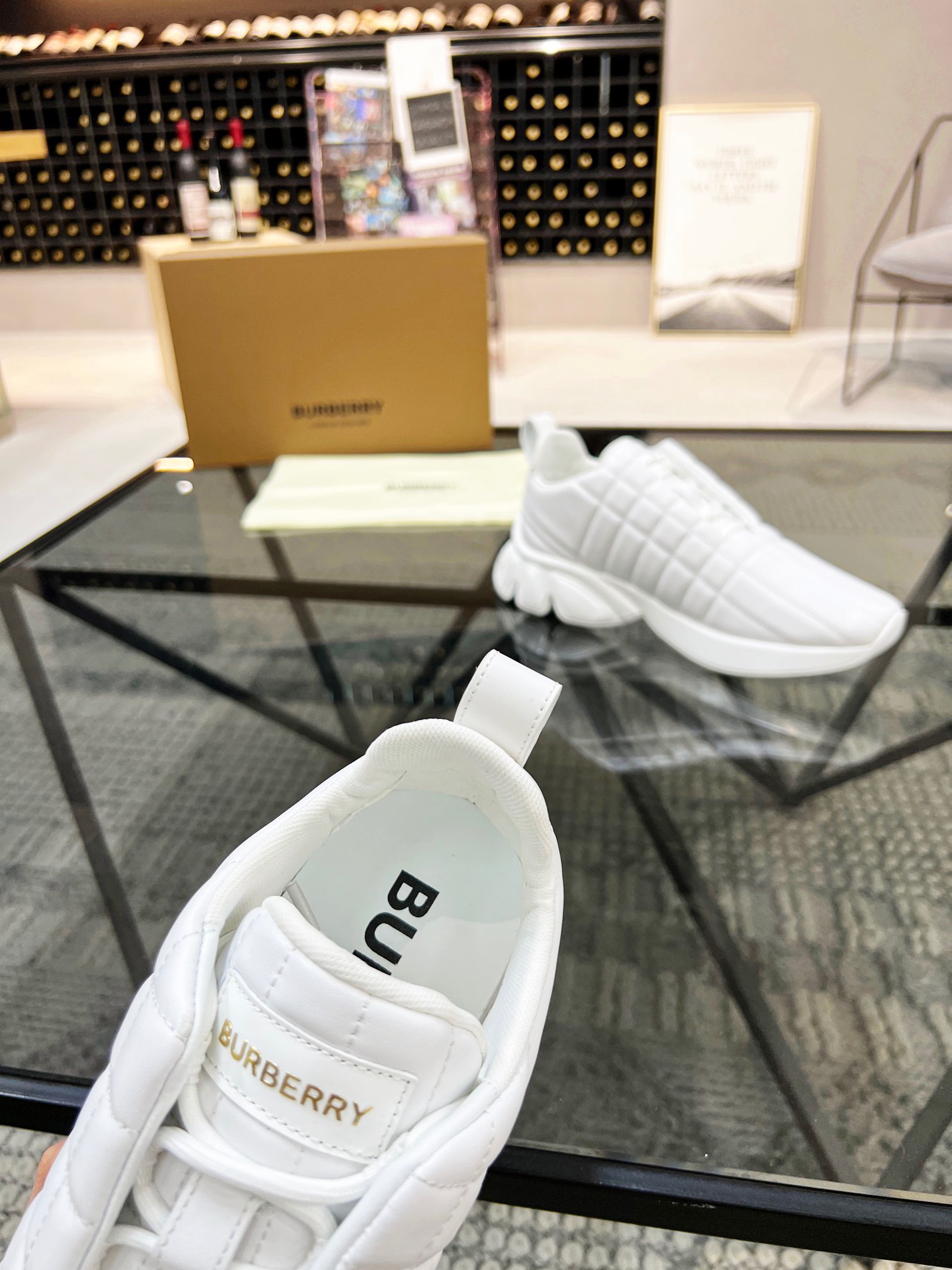 Men B*urberry Top Sneaker