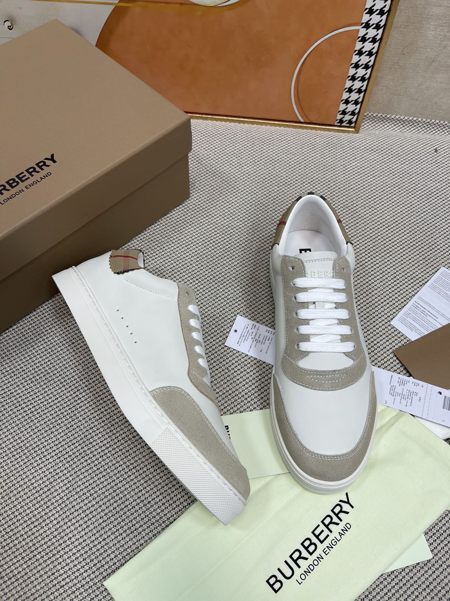 Men B*urberry Top Sneaker