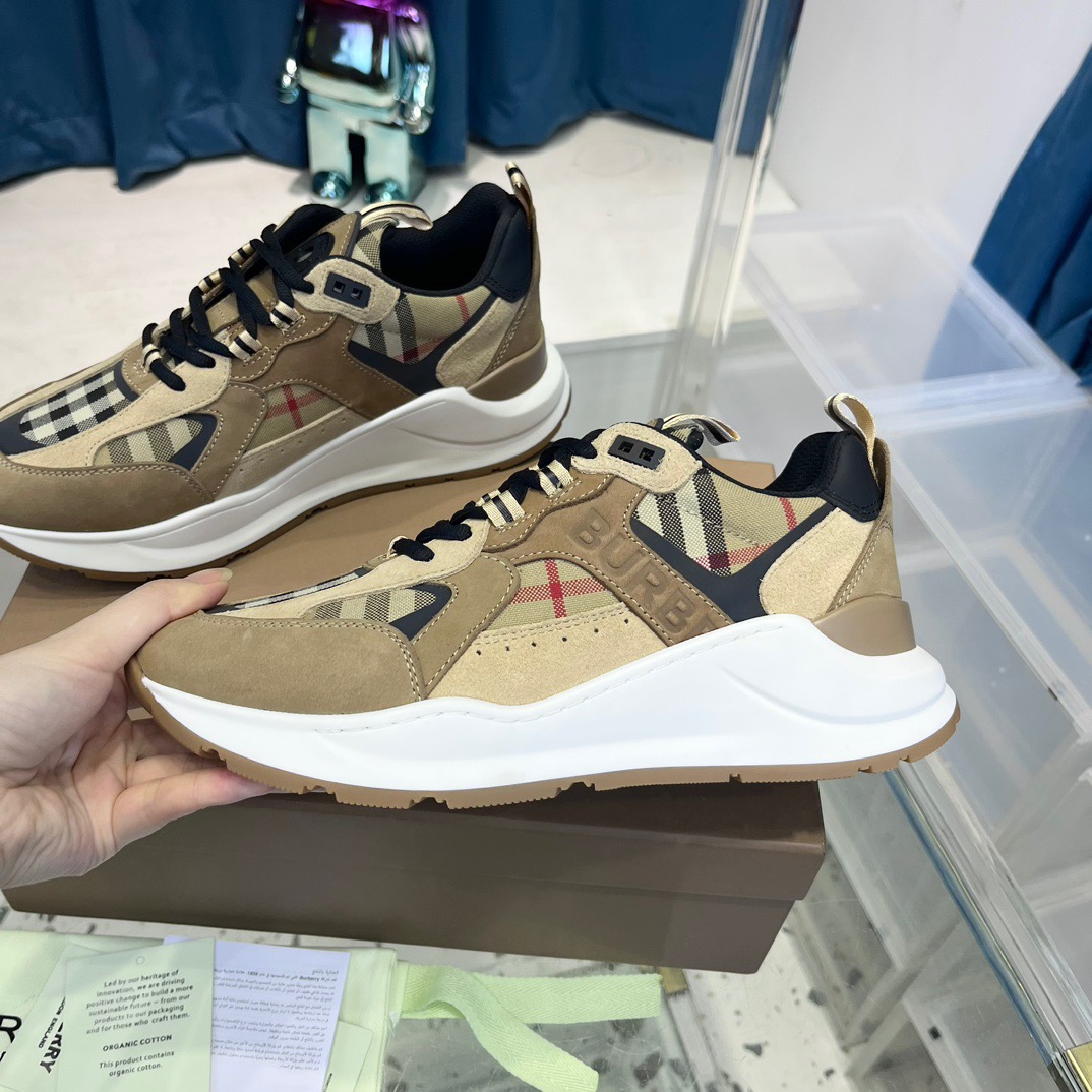 Men B*urberry Top Sneaker