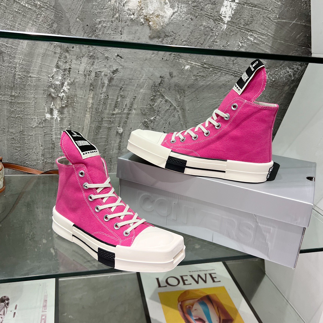 Men Women R*ick O*wens Top Sneaker